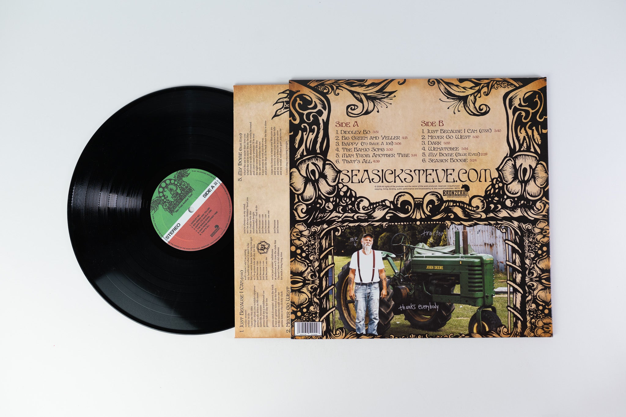 Seasick Steve - Man From Another Time on Bronzerat