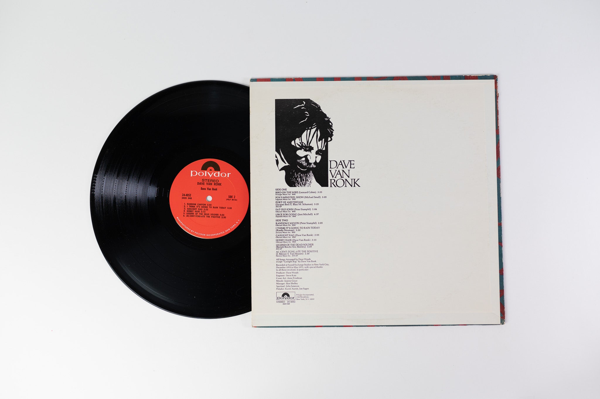 Dave Van Ronk - Van Ronk on Polydor