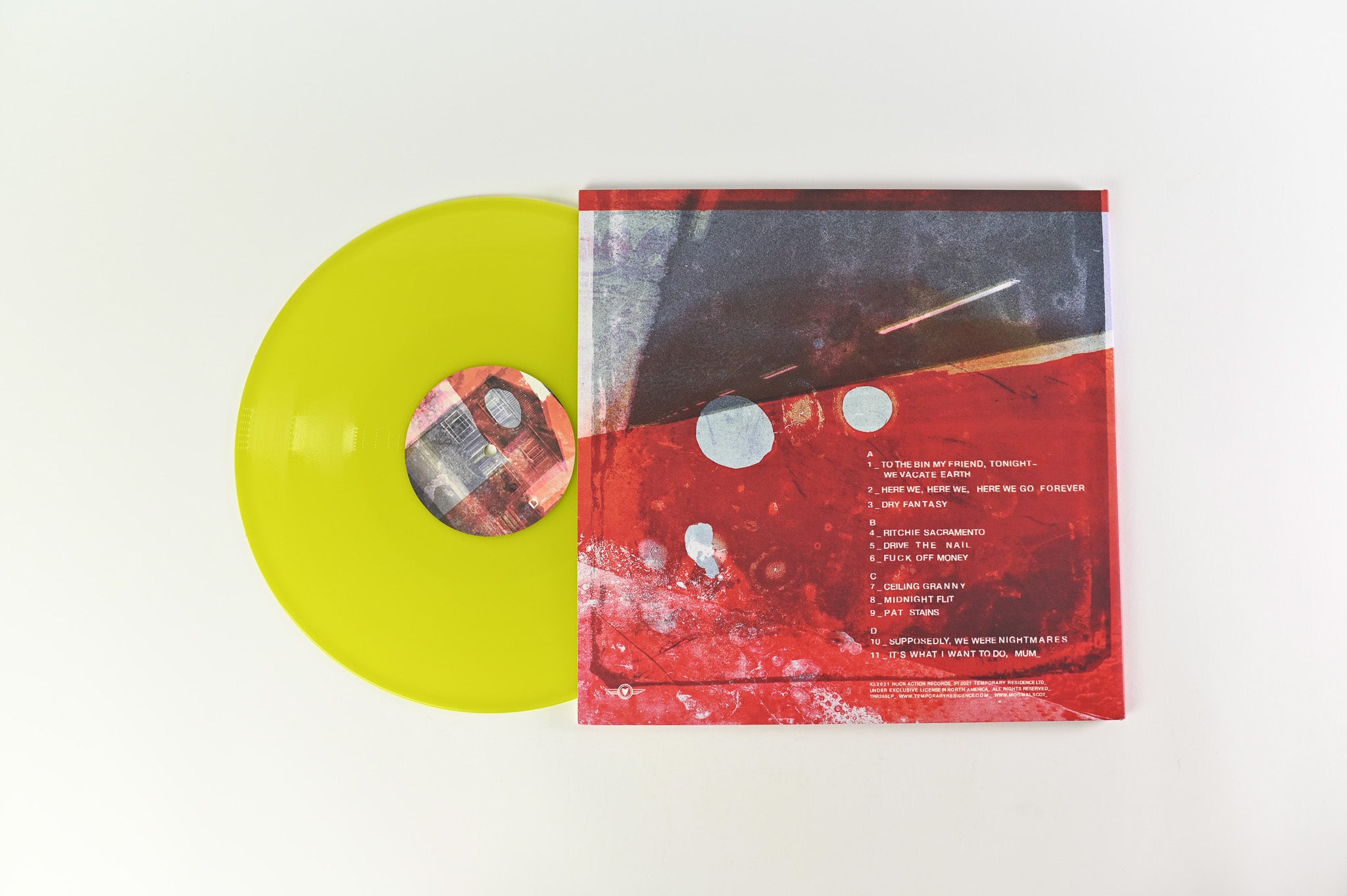 Mogwai - As The Love Continues on Temporary Residence Limited - Yellow Vinyl