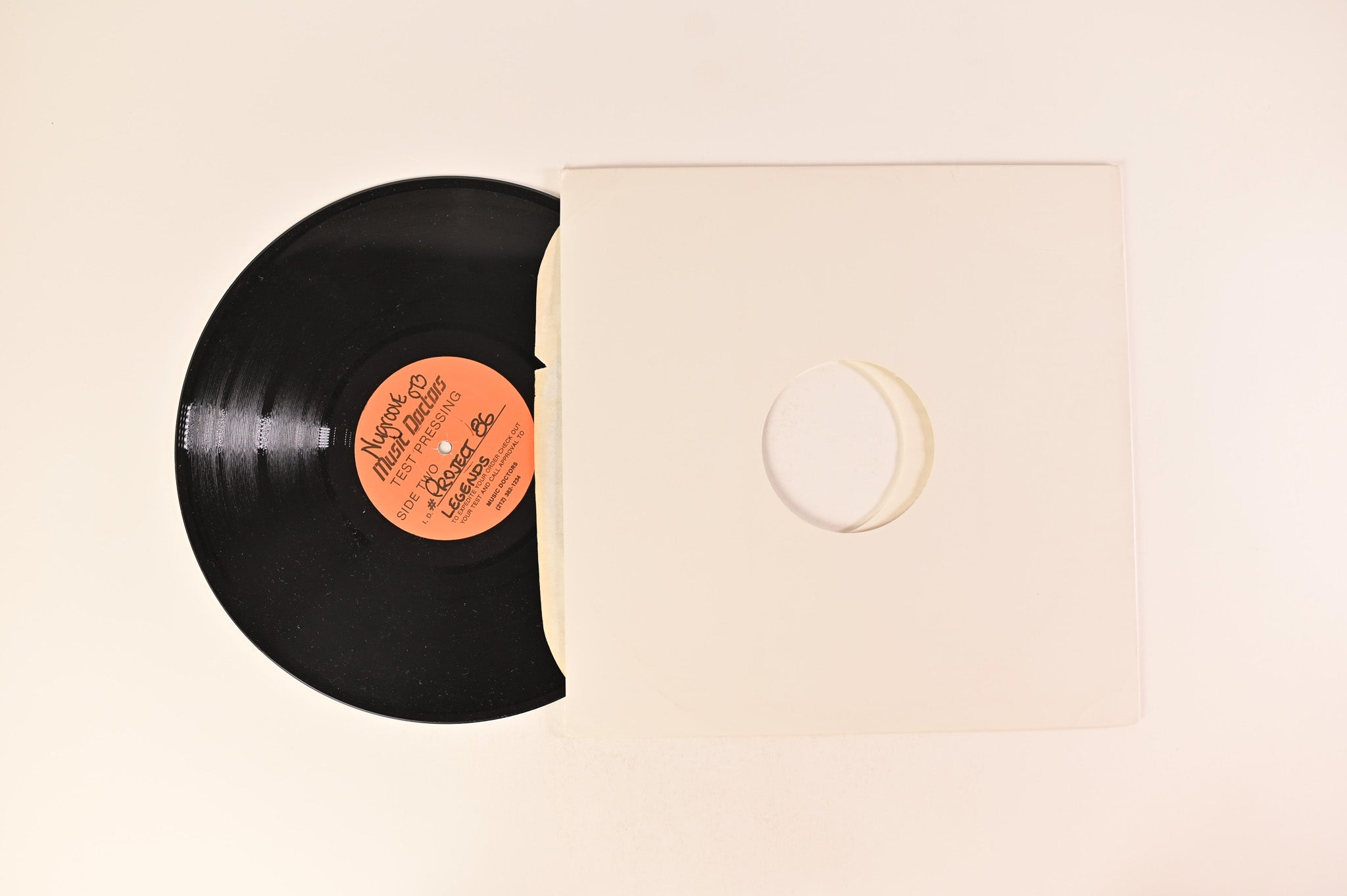 Project 86 - Resistance on Nu Groove Records 12" Test Pressing