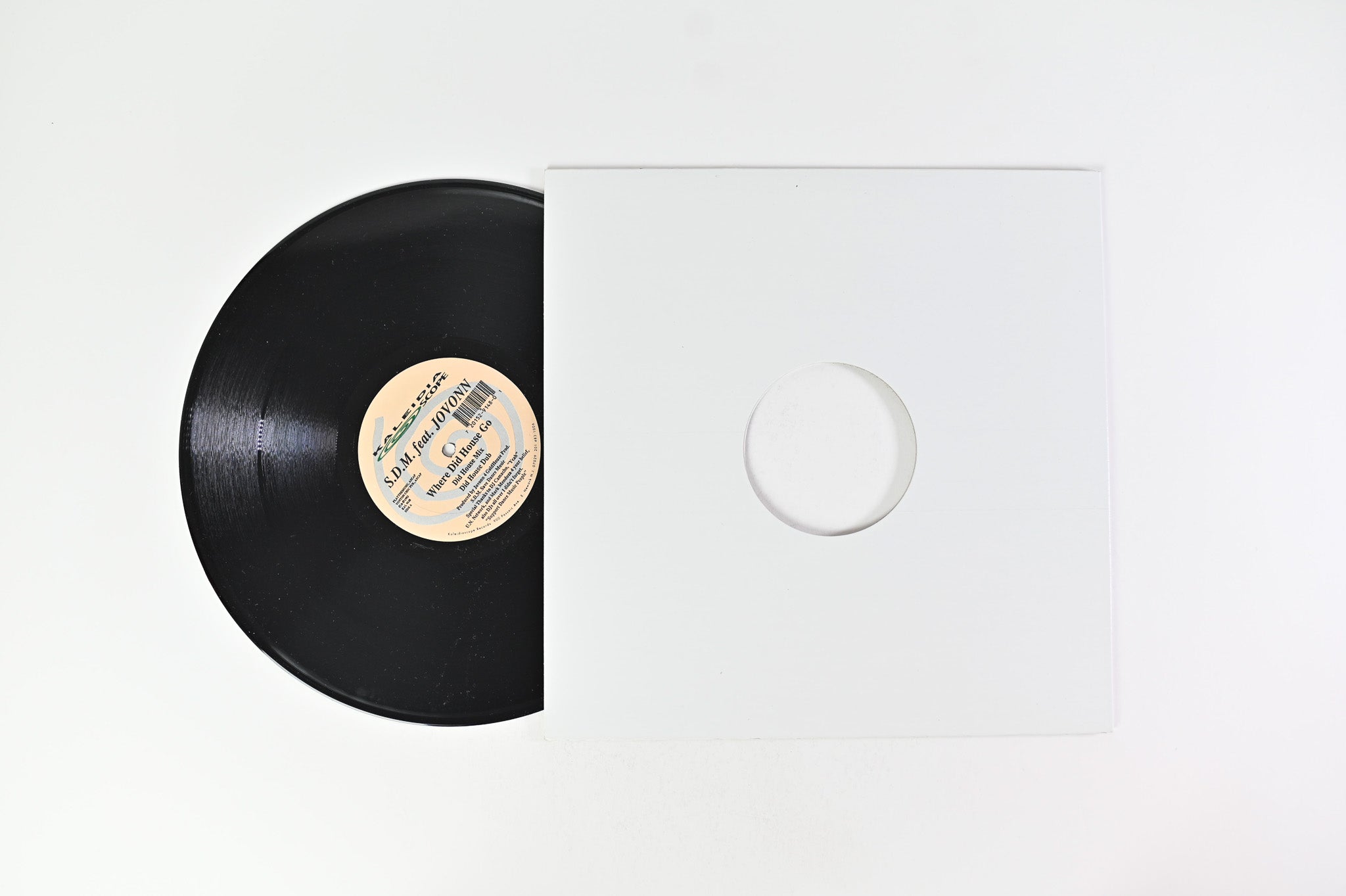 S.D.M. - Where Did House Go on Kaleidiascope Records 12"