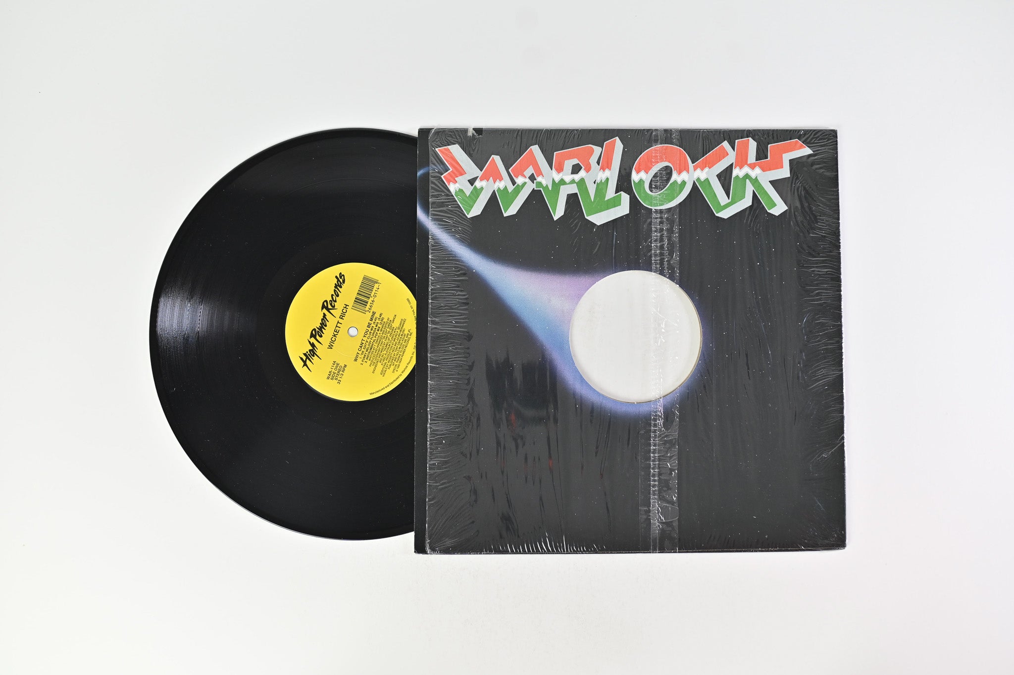 Wickett Rich - Why Can't You Be Mine on High Power Records / Warlock 12"