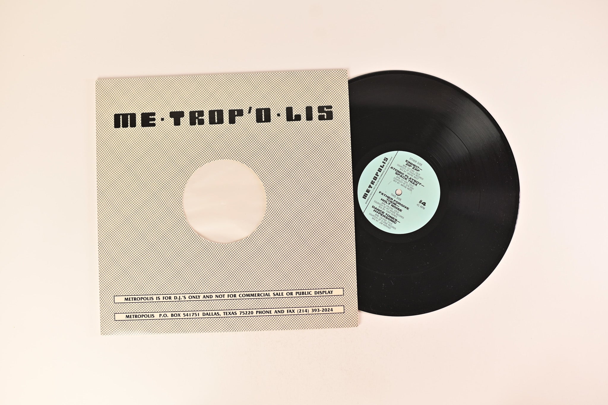 Various - Metropolis 00.04 on Metropolis 12"