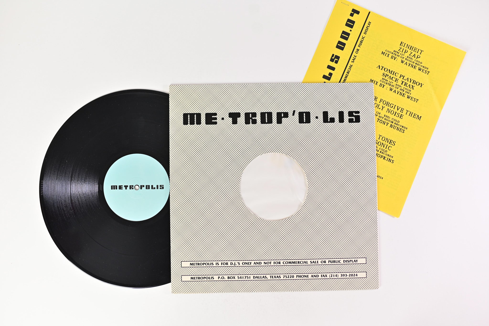Various - Metropolis 00.04 on Metropolis 12"