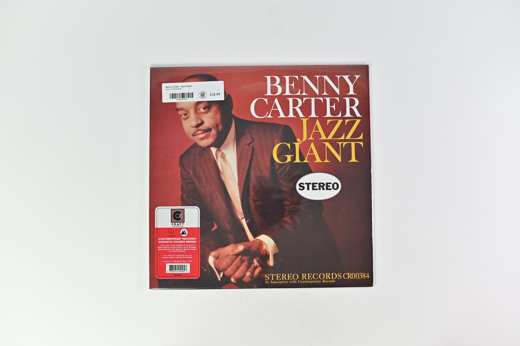 Benny Carter - Jazz Giant on Contemporary Records Acoustic Sounds Series