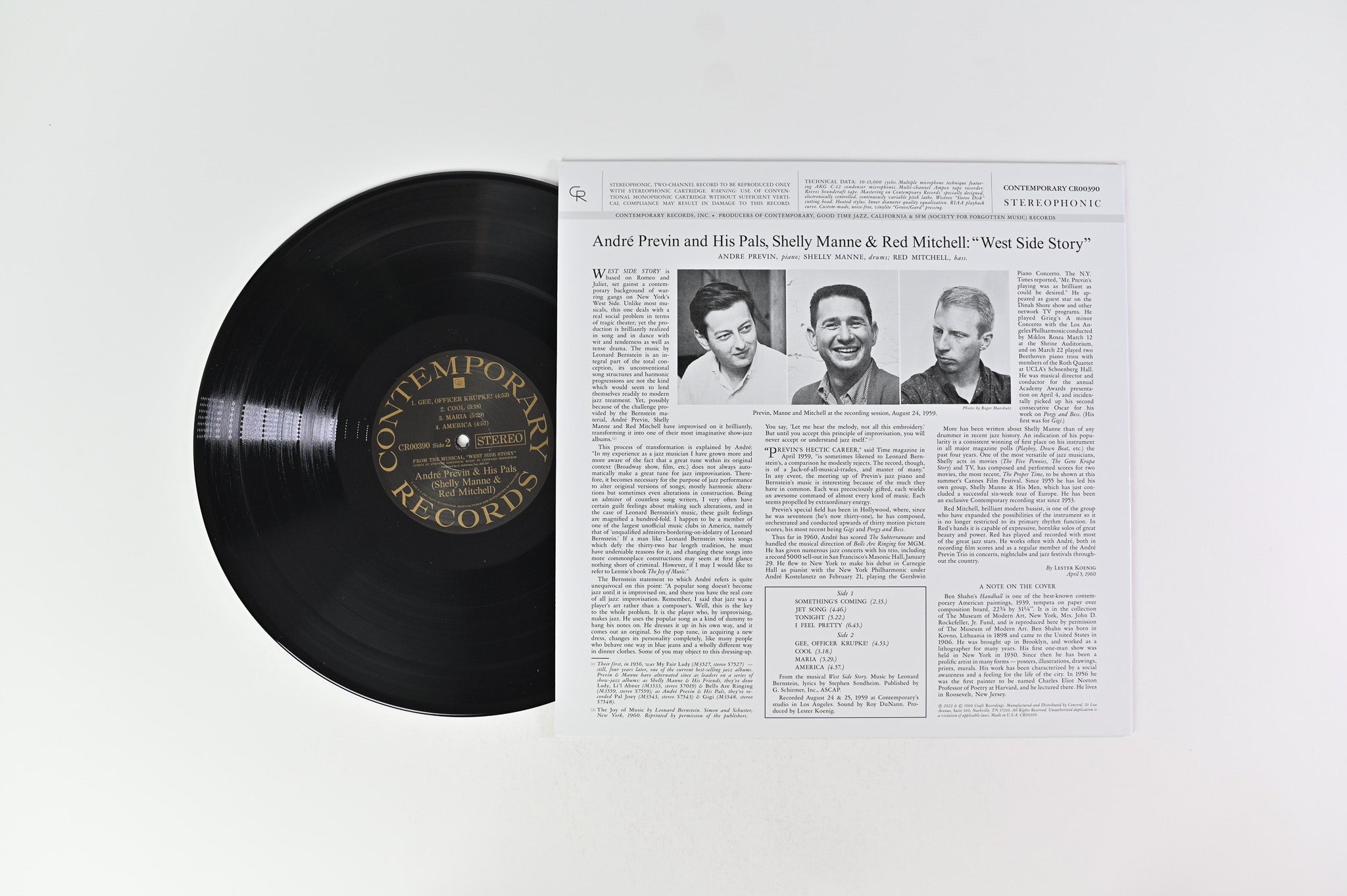 André Previn & His Pals - West Side Story on Contemporary Records Acoustic Sounds Series