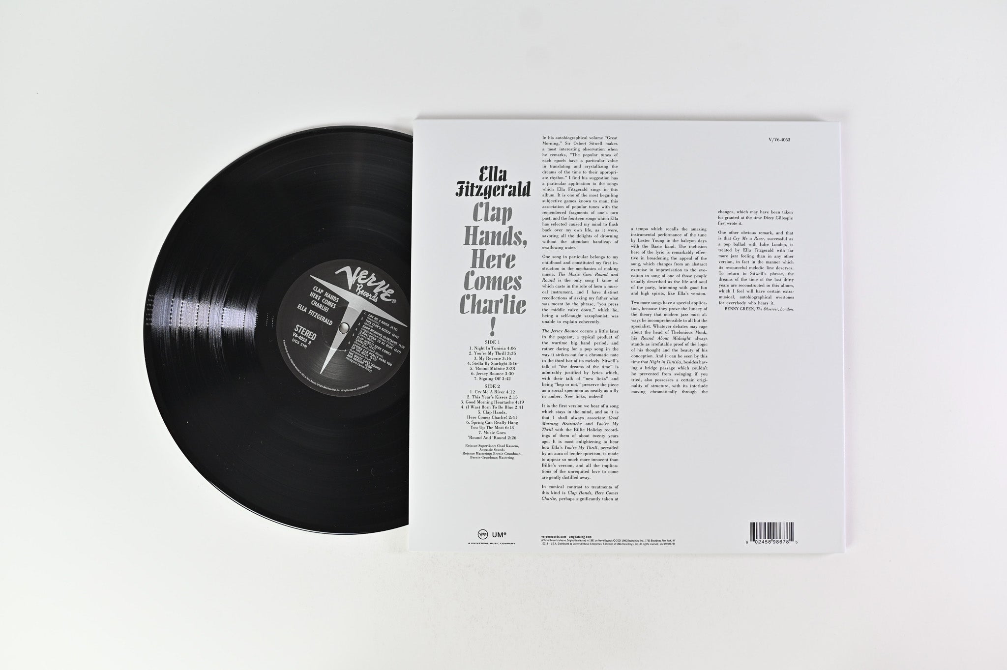 Ella Fitzgerald - Clap Hands, Here Comes Charlie! on Verve Acoustic Sounds Series