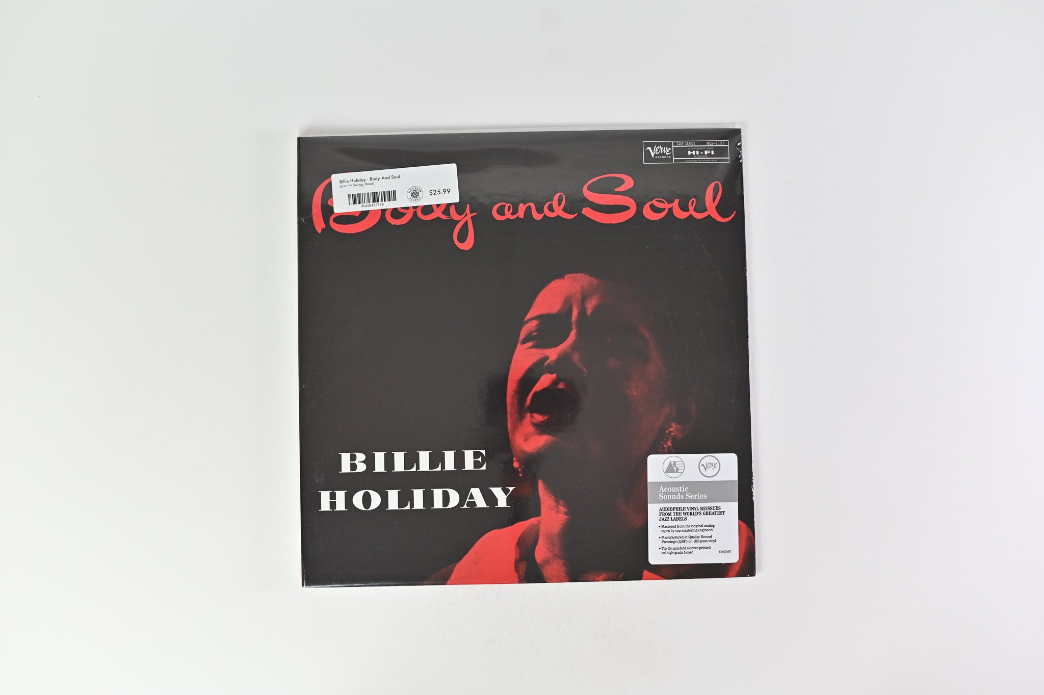 Billie Holiday - Body And Soul on Verve Acoustic Sounds Series