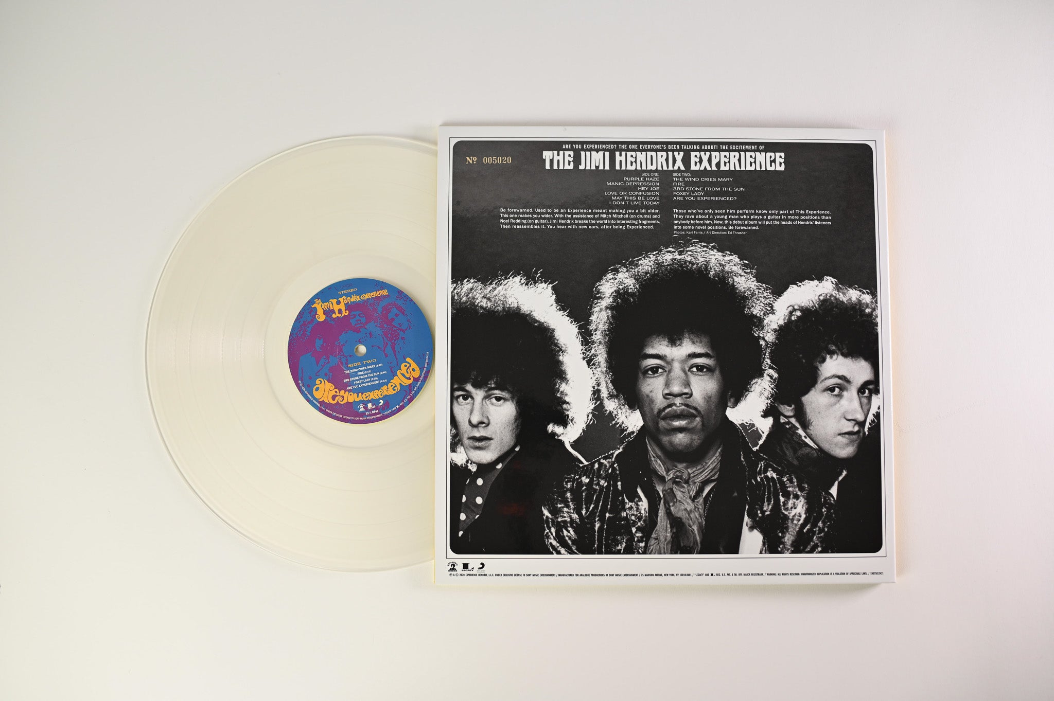 The Jimi Hendrix Experience - Are You Experienced on Analogue Productions UHQR Box Set