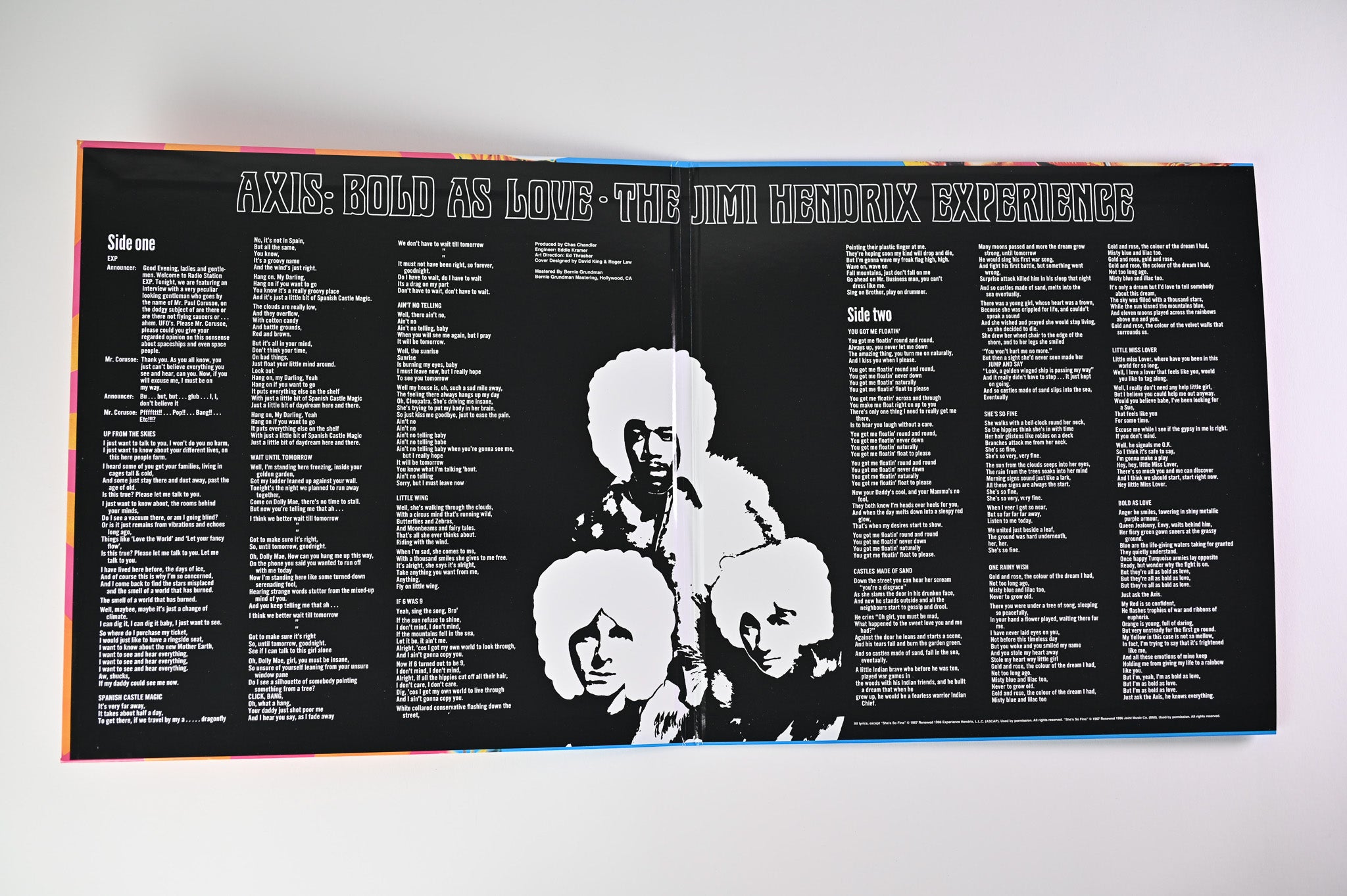 The Jimi Hendrix Experience - Axis: Bold As Love on Analogue Productions Ltd Numbered Mono UHQR