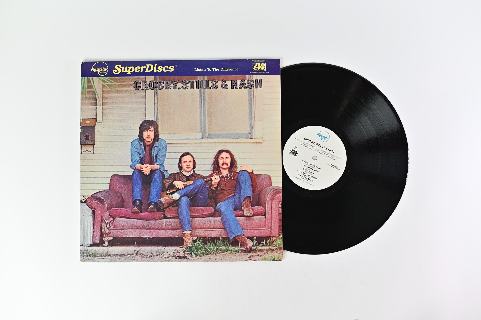 Crosby, Stills & Nash - Crosby, Stills & Nash Reissue Half-Speed Mastered on Nautilus Recordings