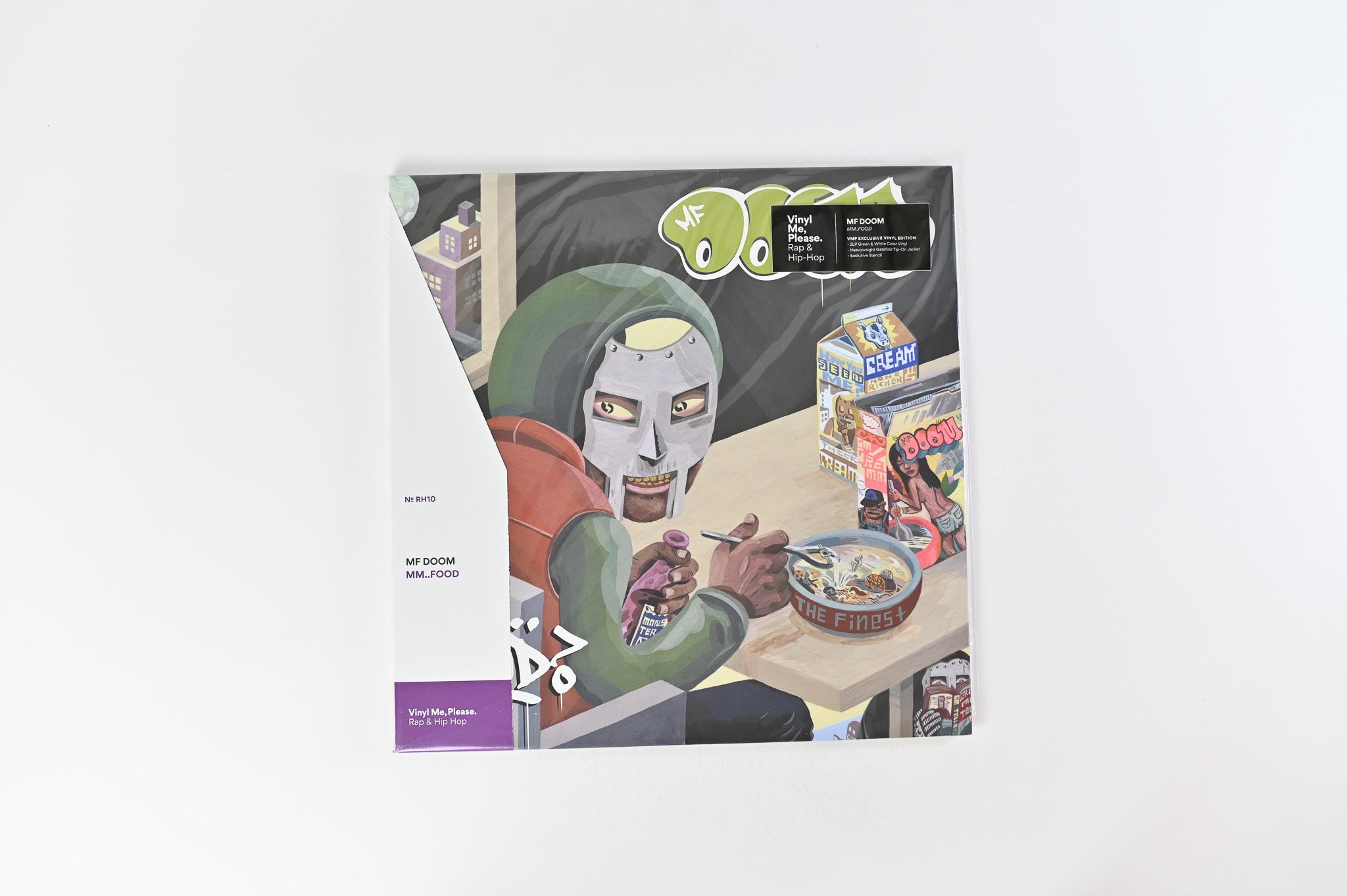 MF Doom - MM..Food on Rhymesayers Entertainment / Vinyl Me, Please - Green & White Vinyl
