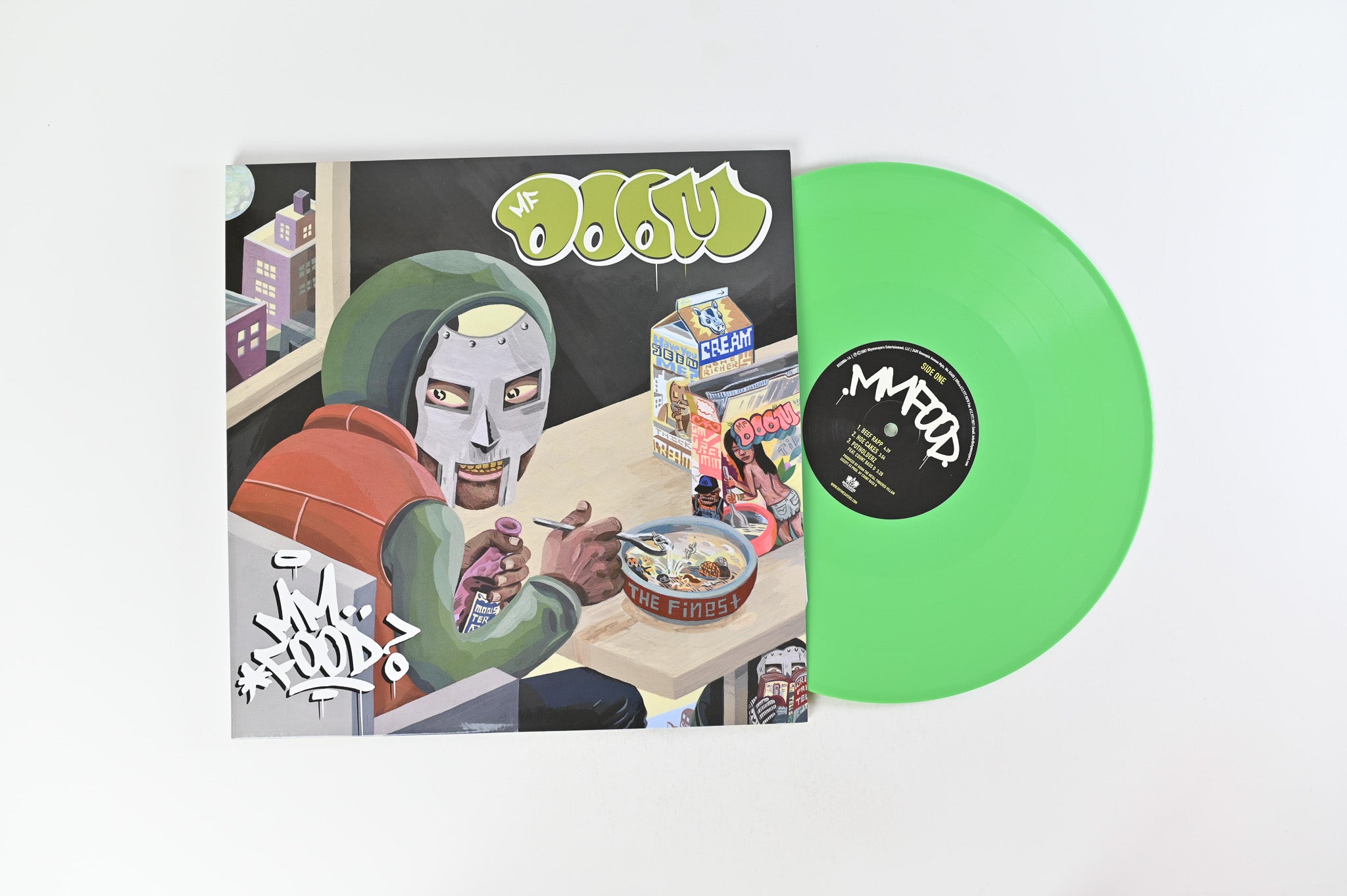 MF Doom - MM..Food on Rhymesayers Entertainment / Vinyl Me, Please - Green & White Vinyl