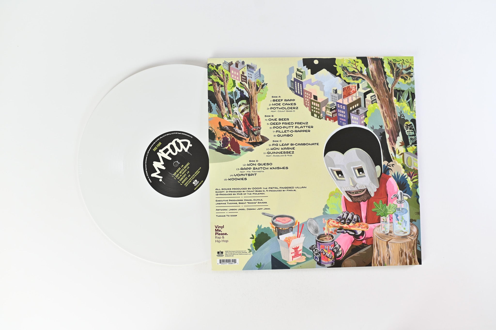 MF Doom - MM..Food on Rhymesayers Entertainment / Vinyl Me, Please - Green & White Vinyl