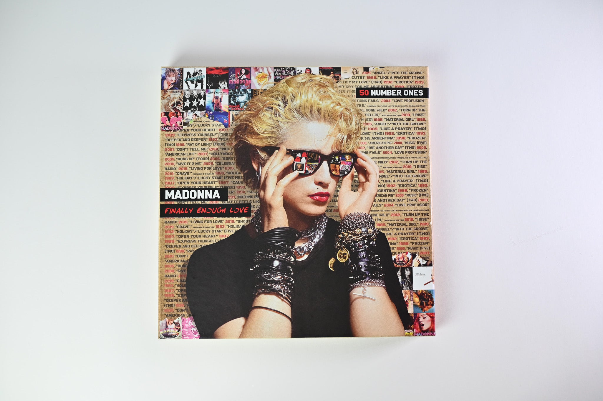 Madonna - Finally Enough Love (50 Number Ones) on Rhino Ltd Red/Black Vinyl Box Set