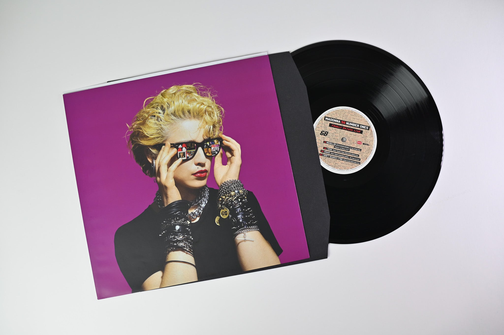 Madonna - Finally Enough Love (50 Number Ones) on Rhino Ltd Red/Black Vinyl Box Set