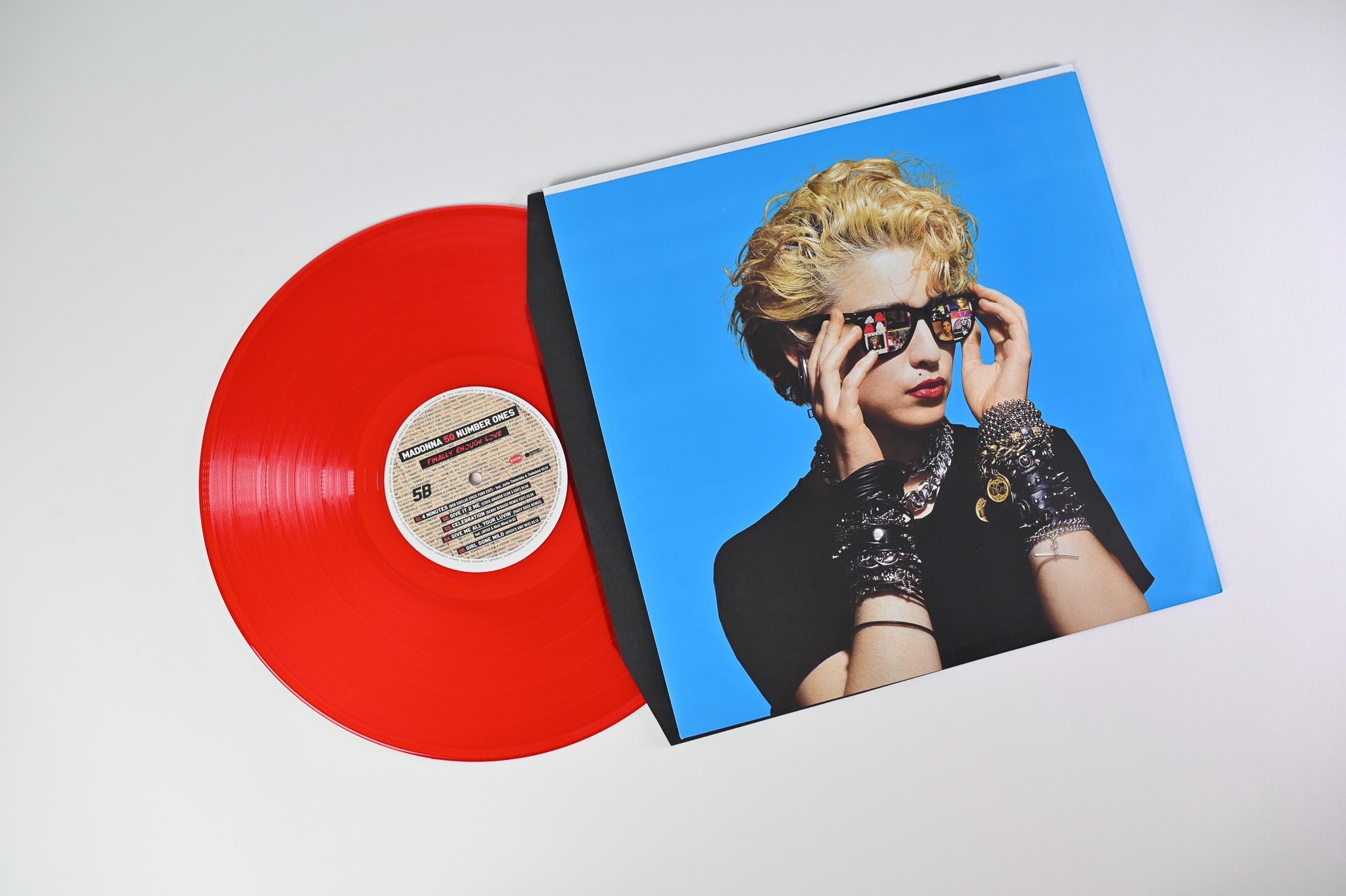 Madonna - Finally Enough Love (50 Number Ones) on Rhino Ltd Red/Black Vinyl Box Set