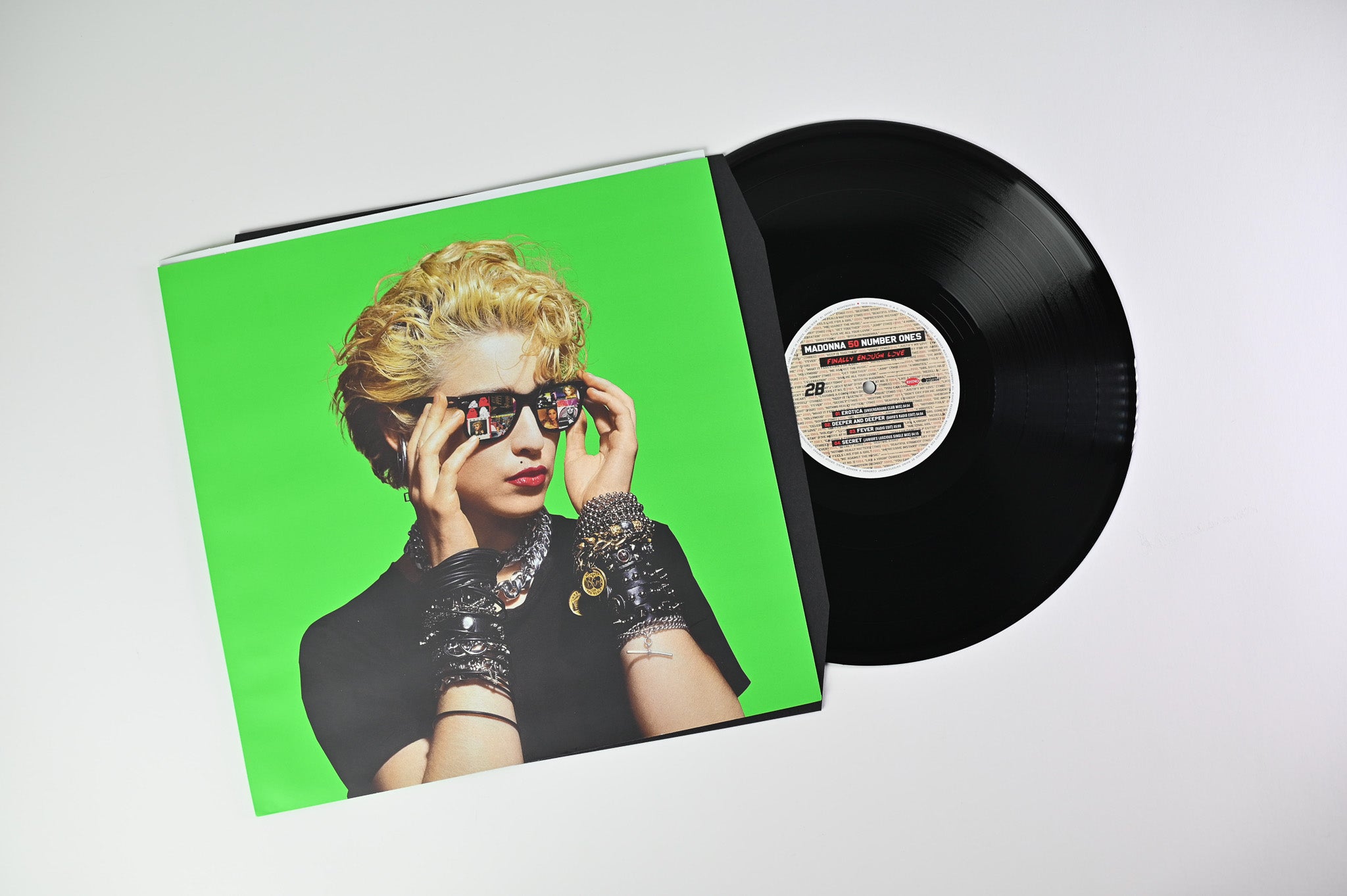 Madonna - Finally Enough Love (50 Number Ones) on Rhino Ltd Red/Black Vinyl Box Set