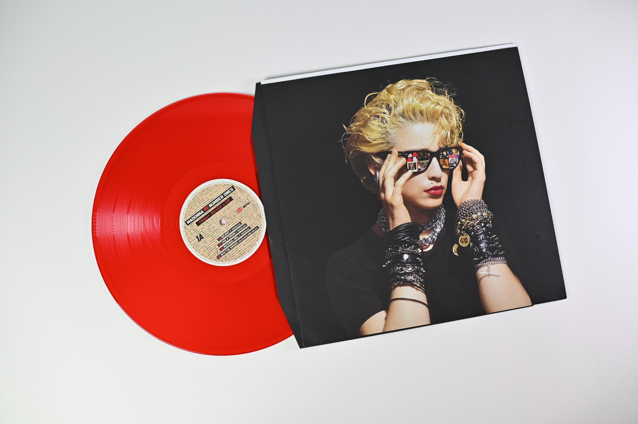 Madonna - Finally Enough Love (50 Number Ones) on Rhino Ltd Red/Black Vinyl Box Set