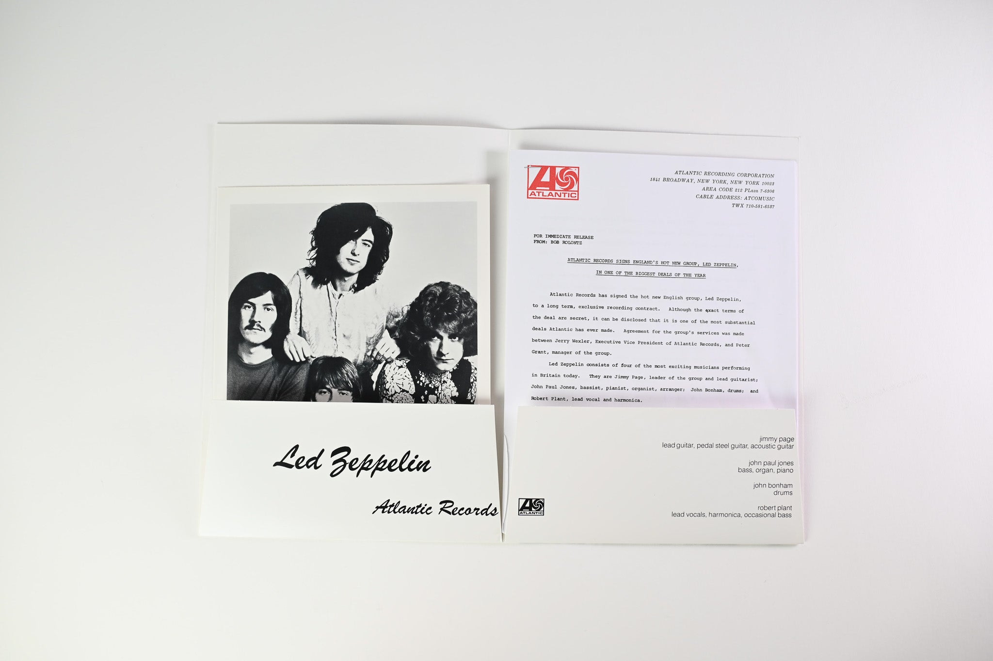Led Zeppelin - Led Zeppelin on Atlantic Ltd Numbered Deluxe Edition Box Set Reissue