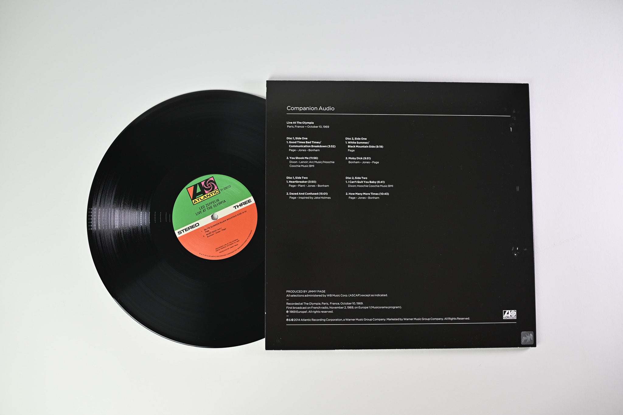 Led Zeppelin - Led Zeppelin on Atlantic Ltd Numbered Deluxe Edition Box Set Reissue