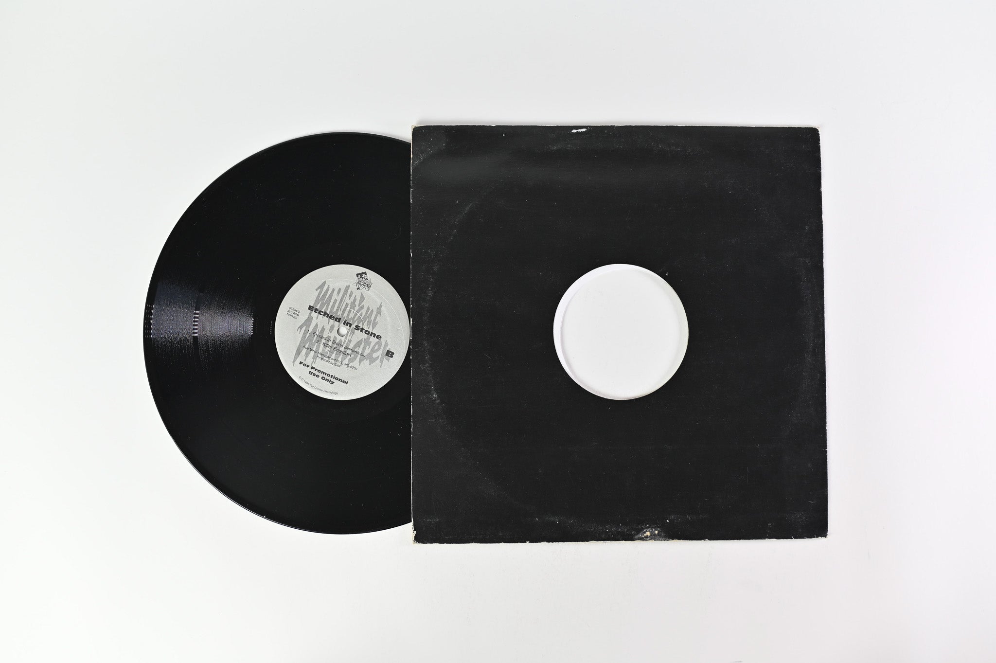 Militant Minister - Etched In Stone / Killer Endstinct on Top Choice Recordings