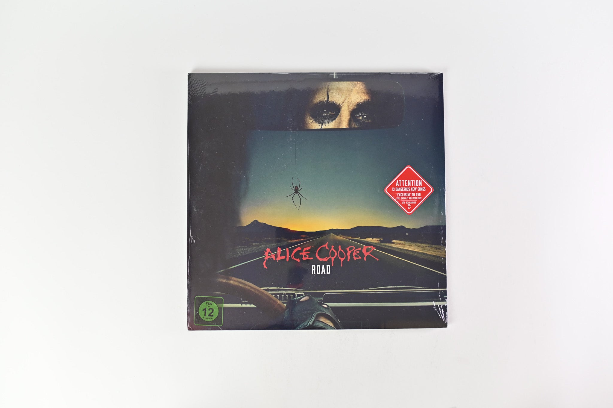 Alice Cooper - Road SEALED on Ear Music, Red Marbled Vinyl