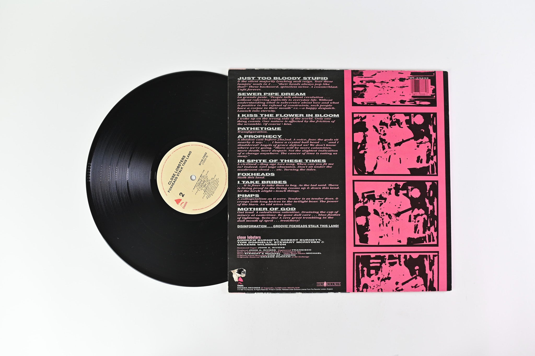 Close Lobsters - Foxheads Stalk This Land on Enigma