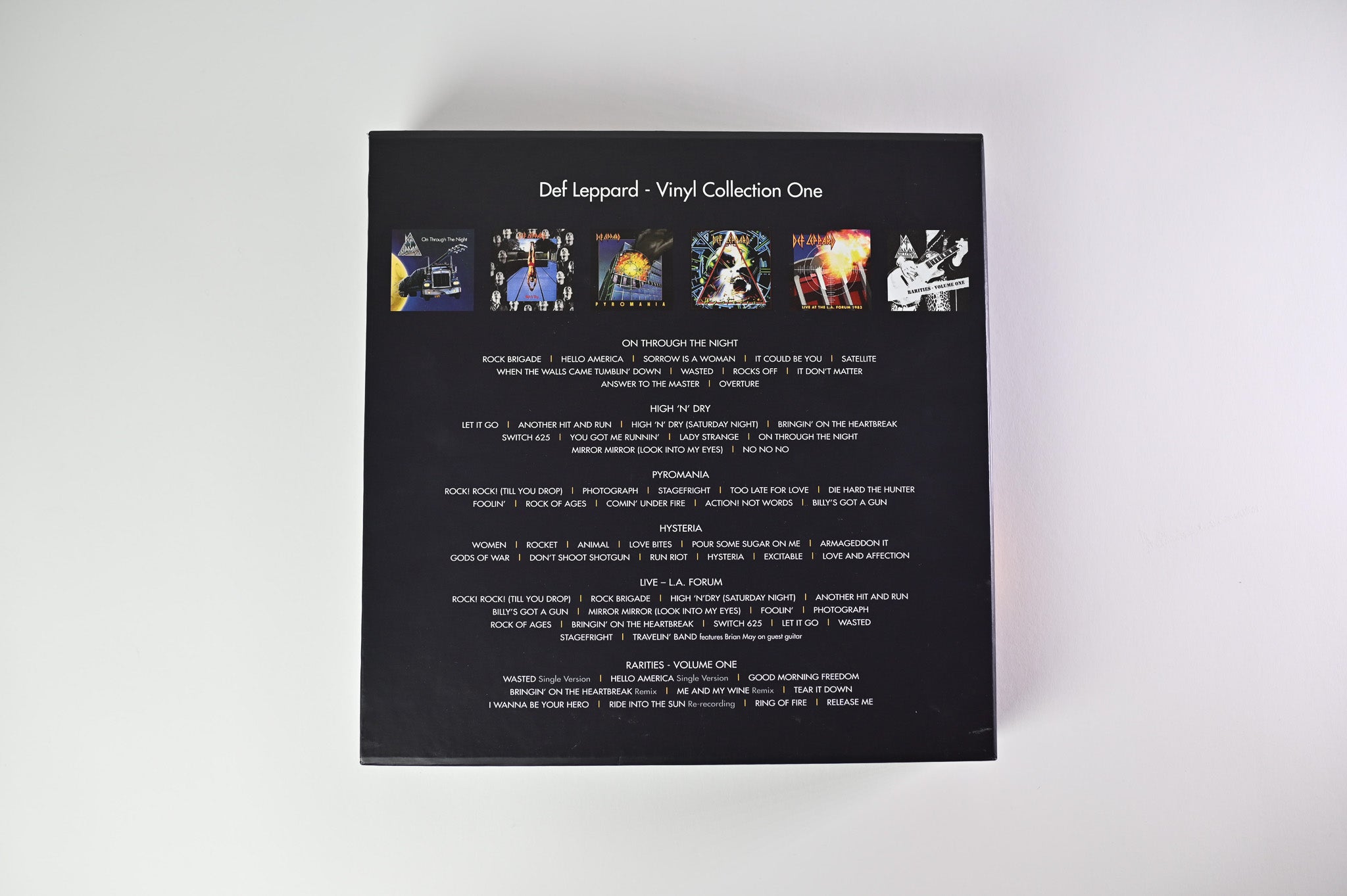Def Leppard - Vinyl Collection Volume One on UMC Ltd Edition Box Set Reissue