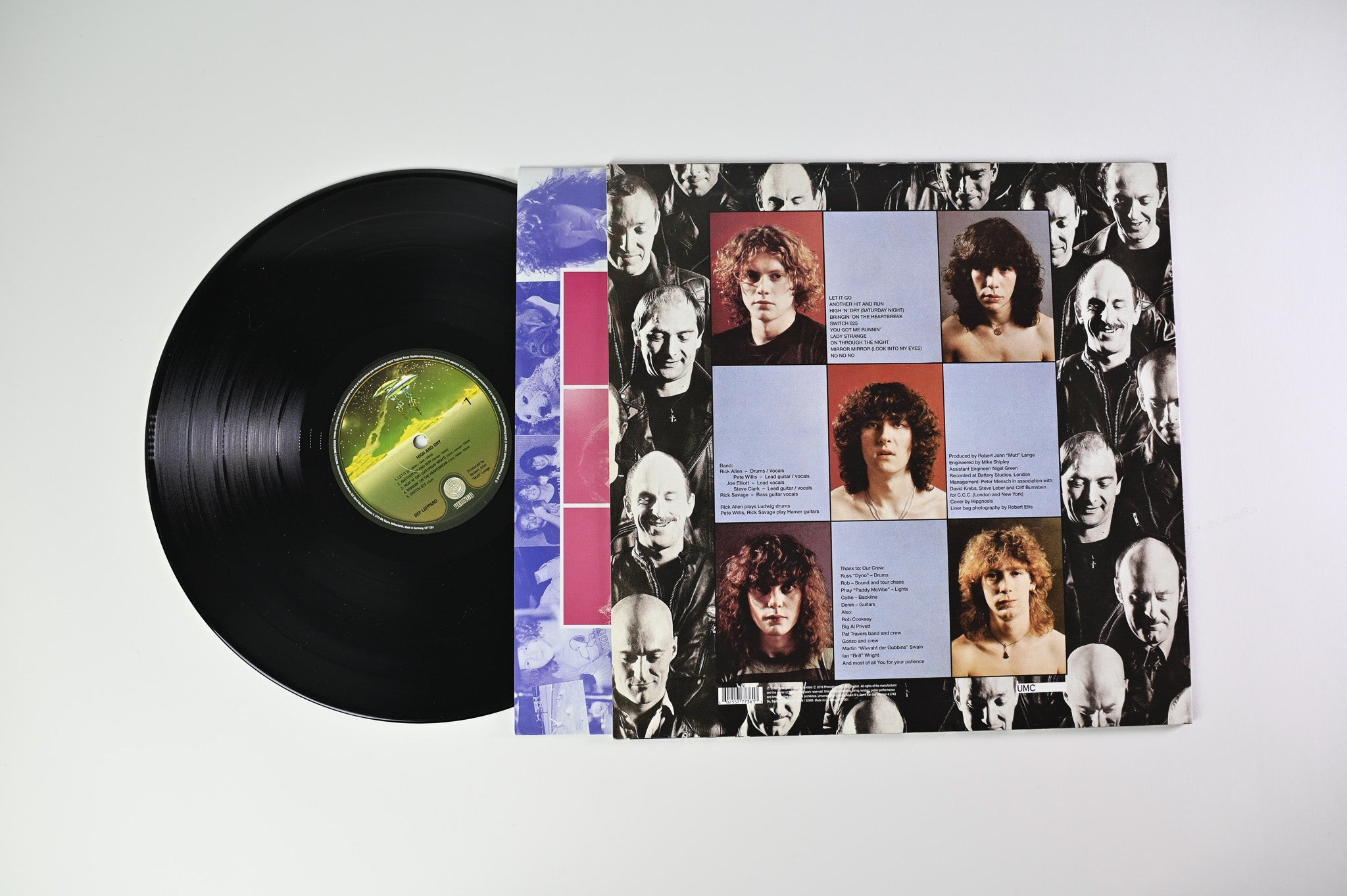 Def Leppard - Vinyl Collection Volume One on UMC Ltd Edition Box Set Reissue