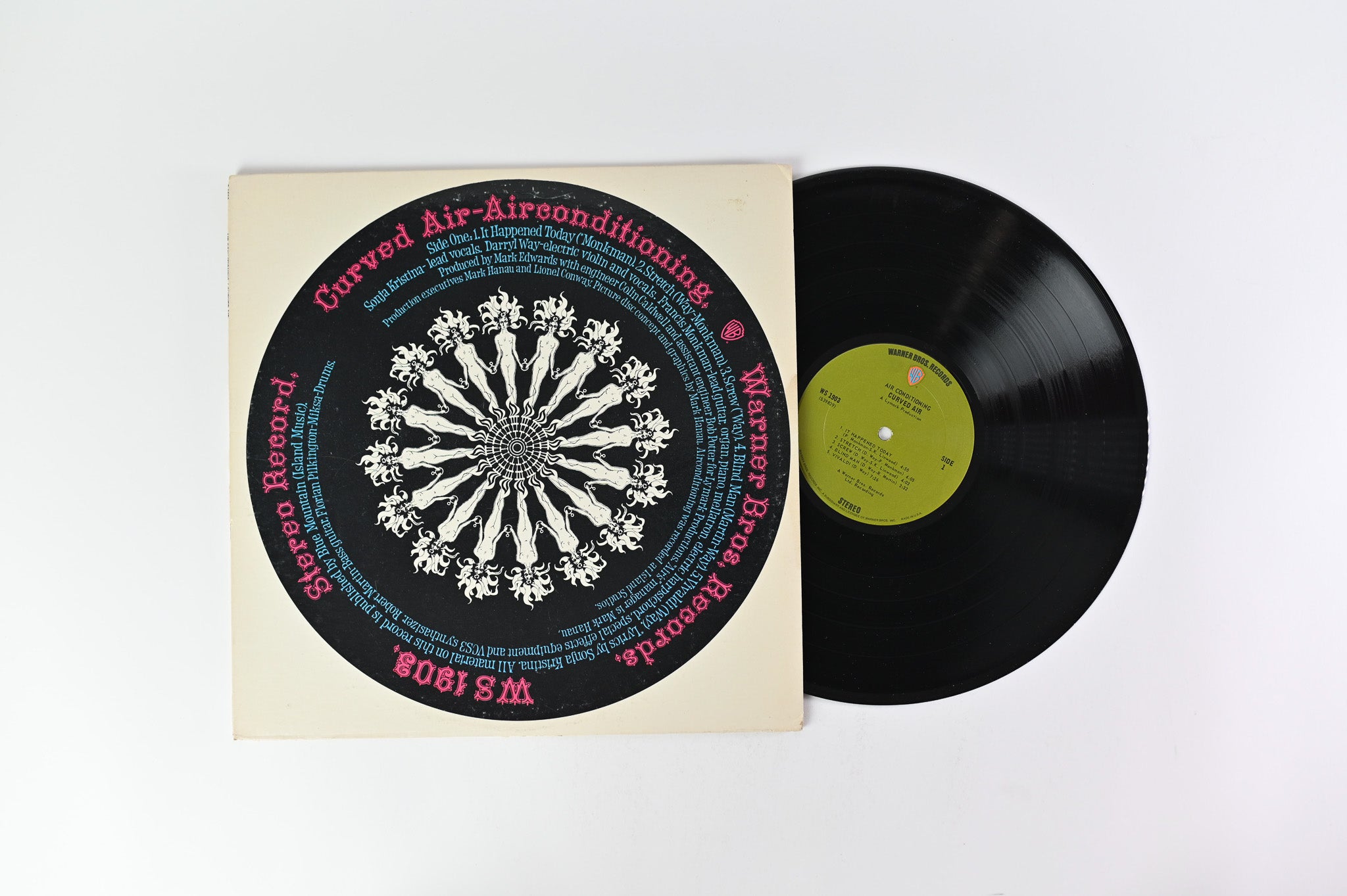 Curved Air - Airconditioning on Warner Bros. Records