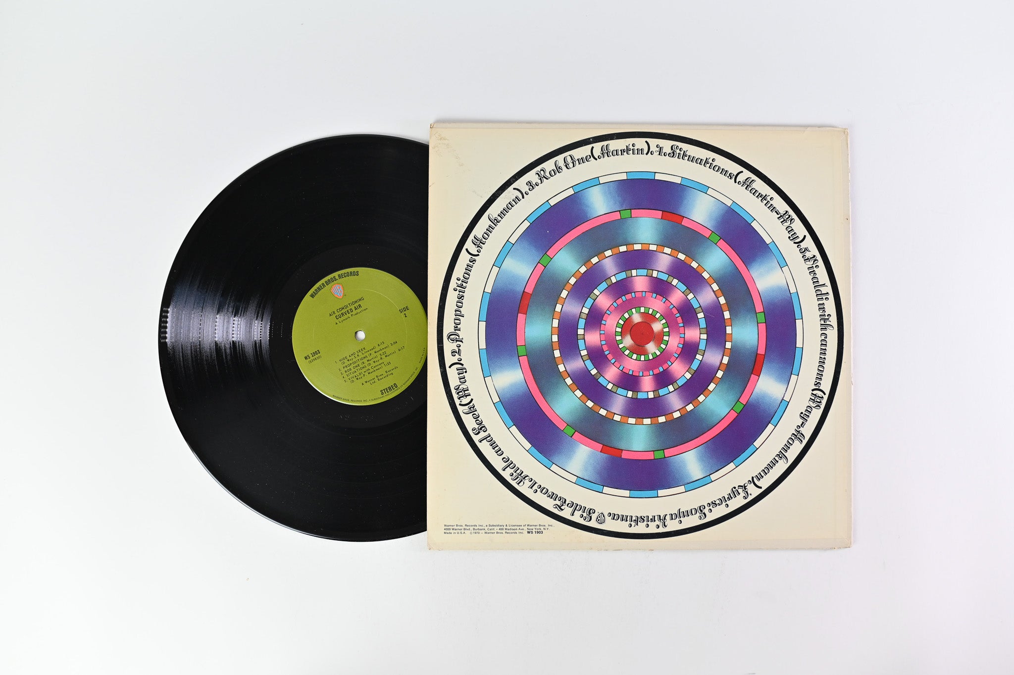 Curved Air - Airconditioning on Warner Bros. Records