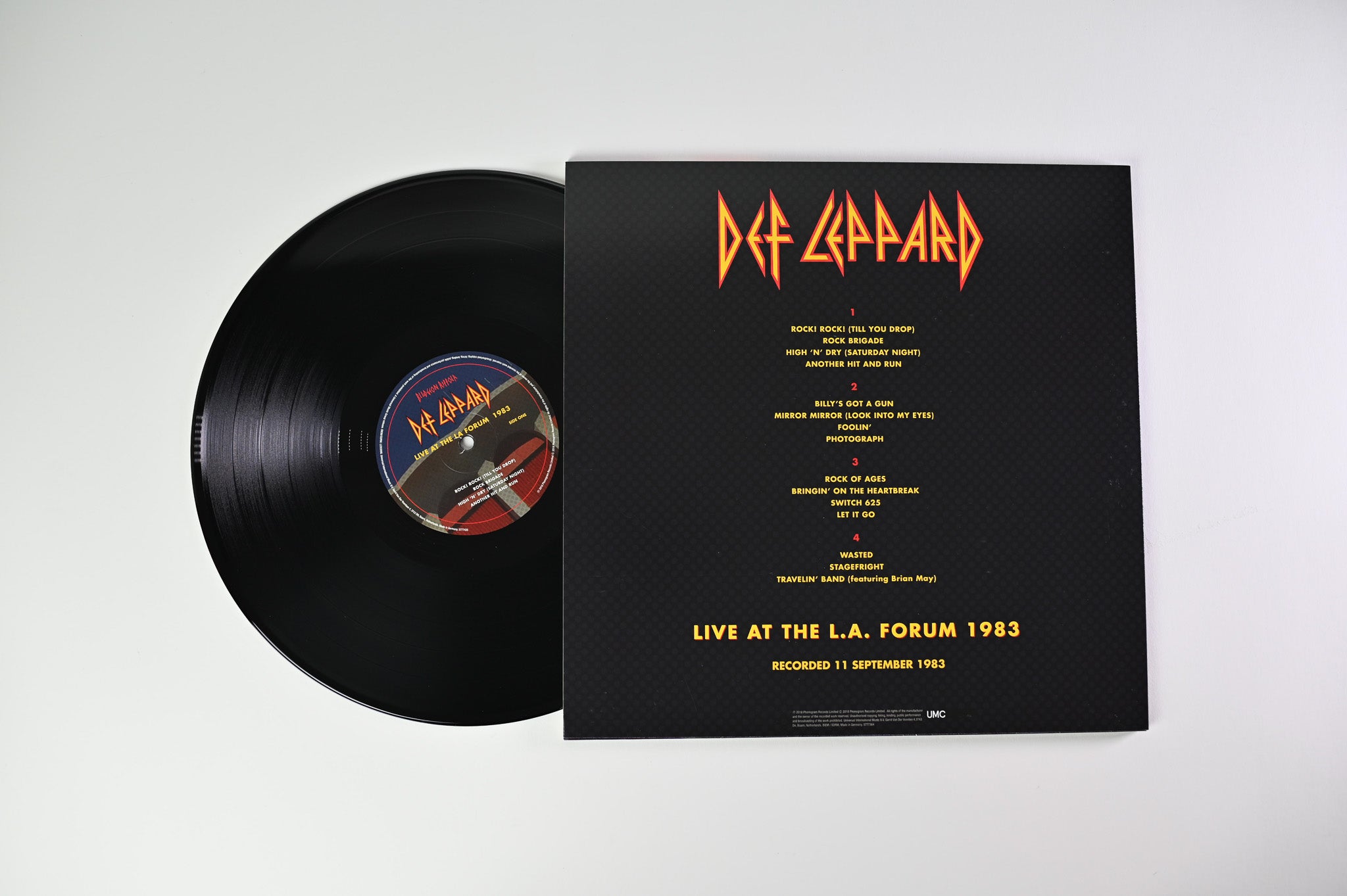 Def Leppard - Vinyl Collection Volume One on UMC Ltd Edition Box Set Reissue