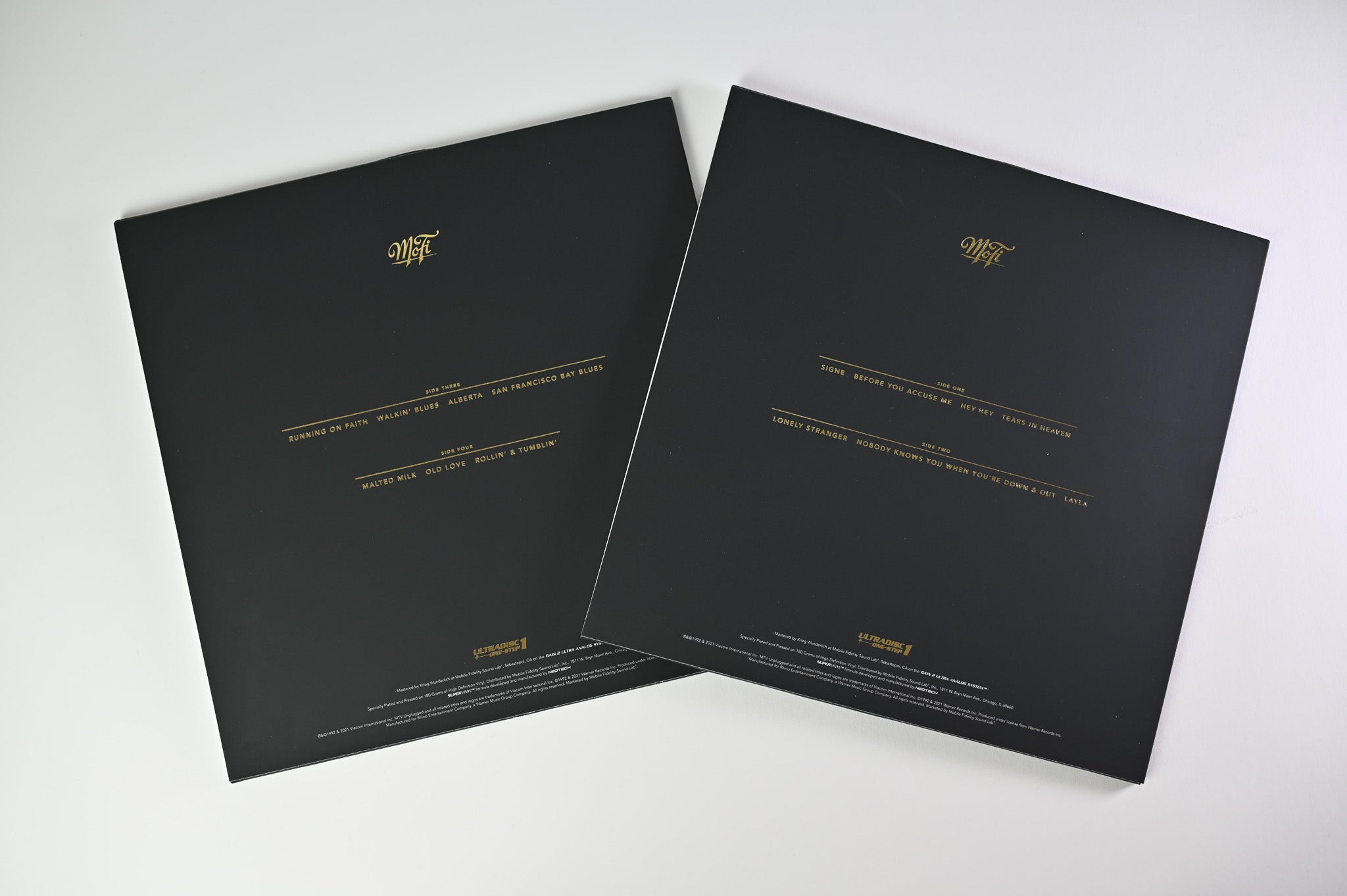 Eric Clapton - Unplugged on Mobile Fidelity Sound Lab MFSL Ultradisc Ltd Numbered Box Set Reissue