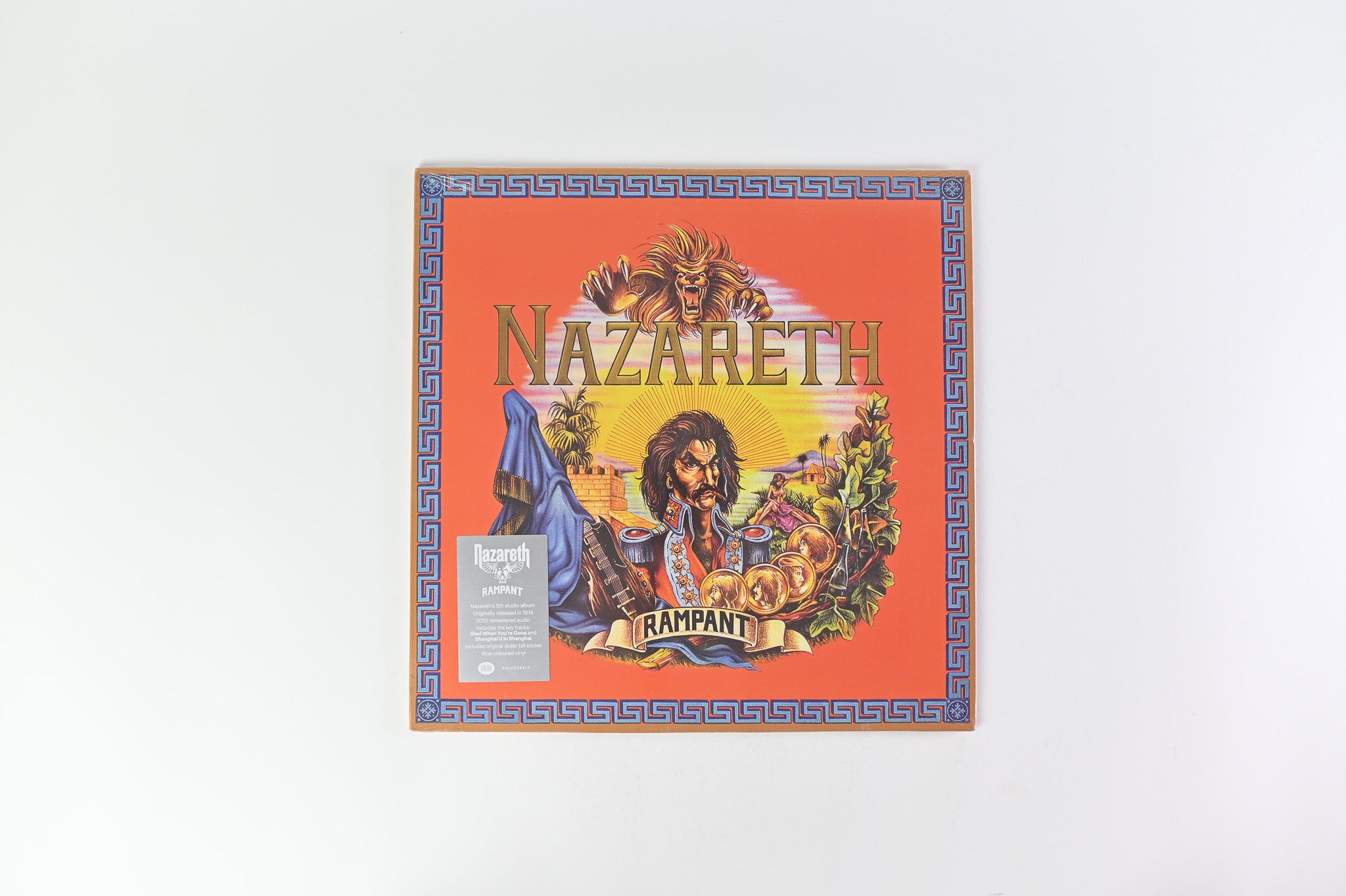 Nazareth - Rampant SEALED Reissue on Blue Vinyl on Salvo