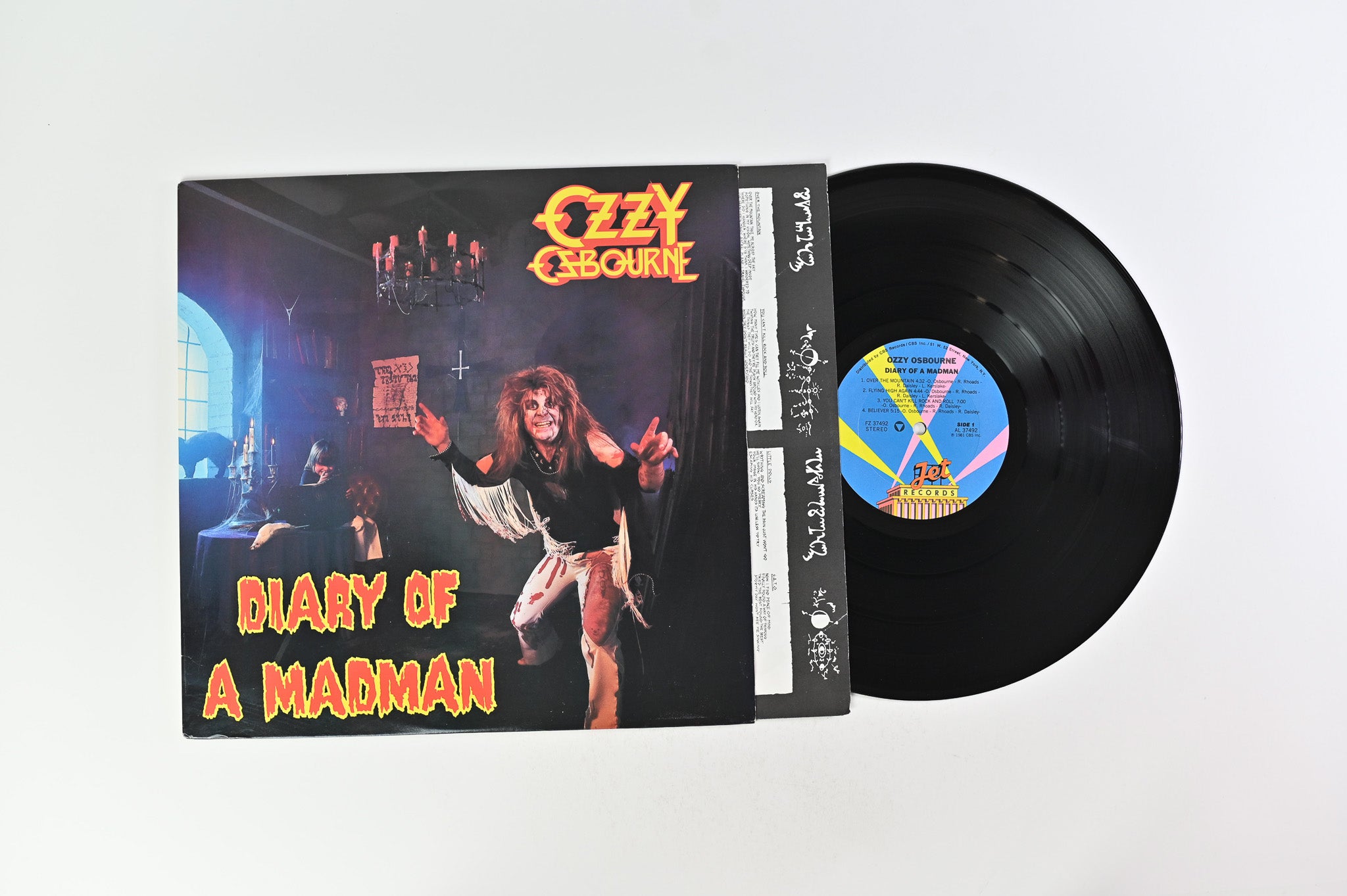 Ozzy Osbourne - Diary Of A Madman on Jet Records
