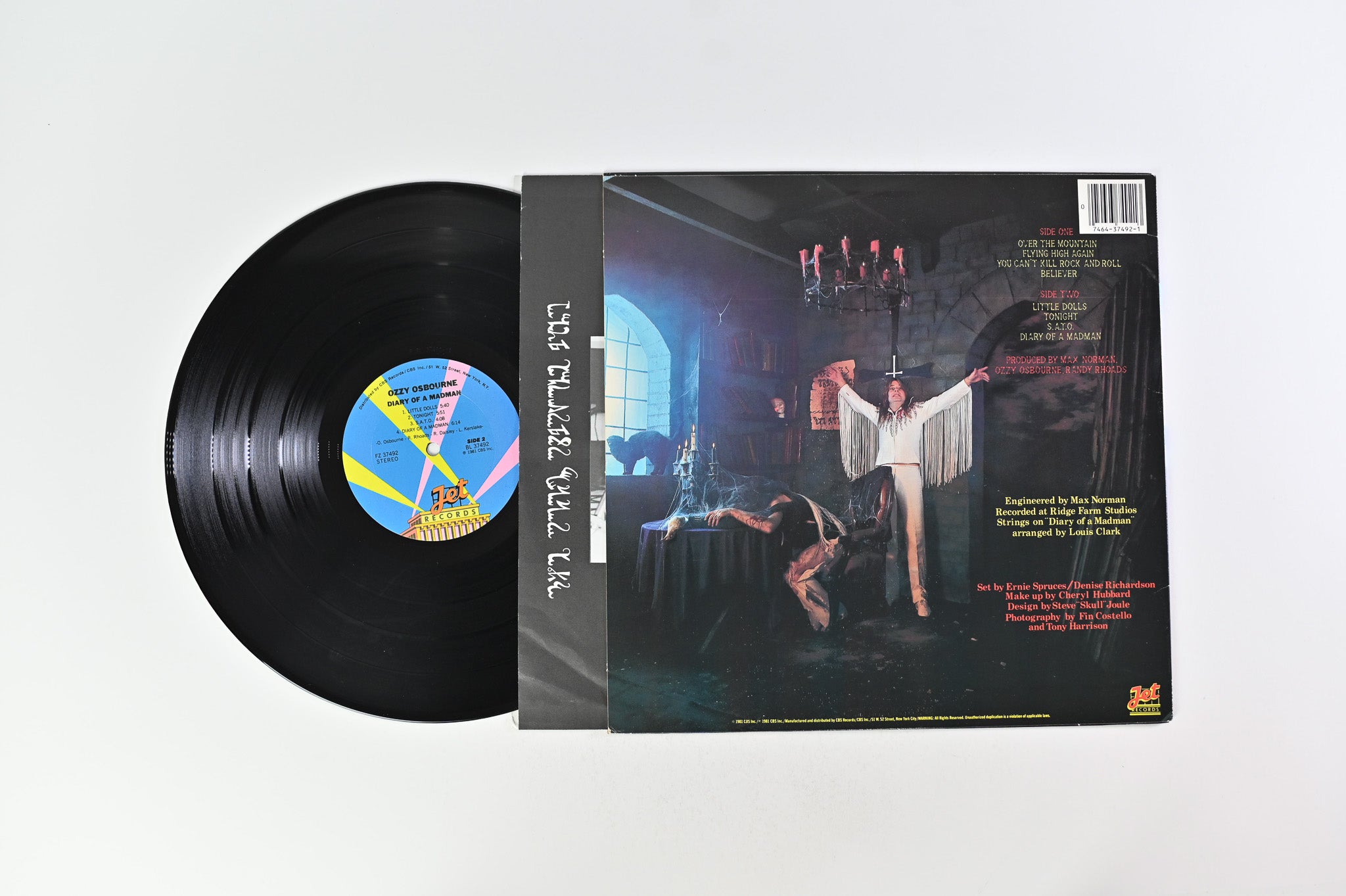 Ozzy Osbourne - Diary Of A Madman on Jet Records