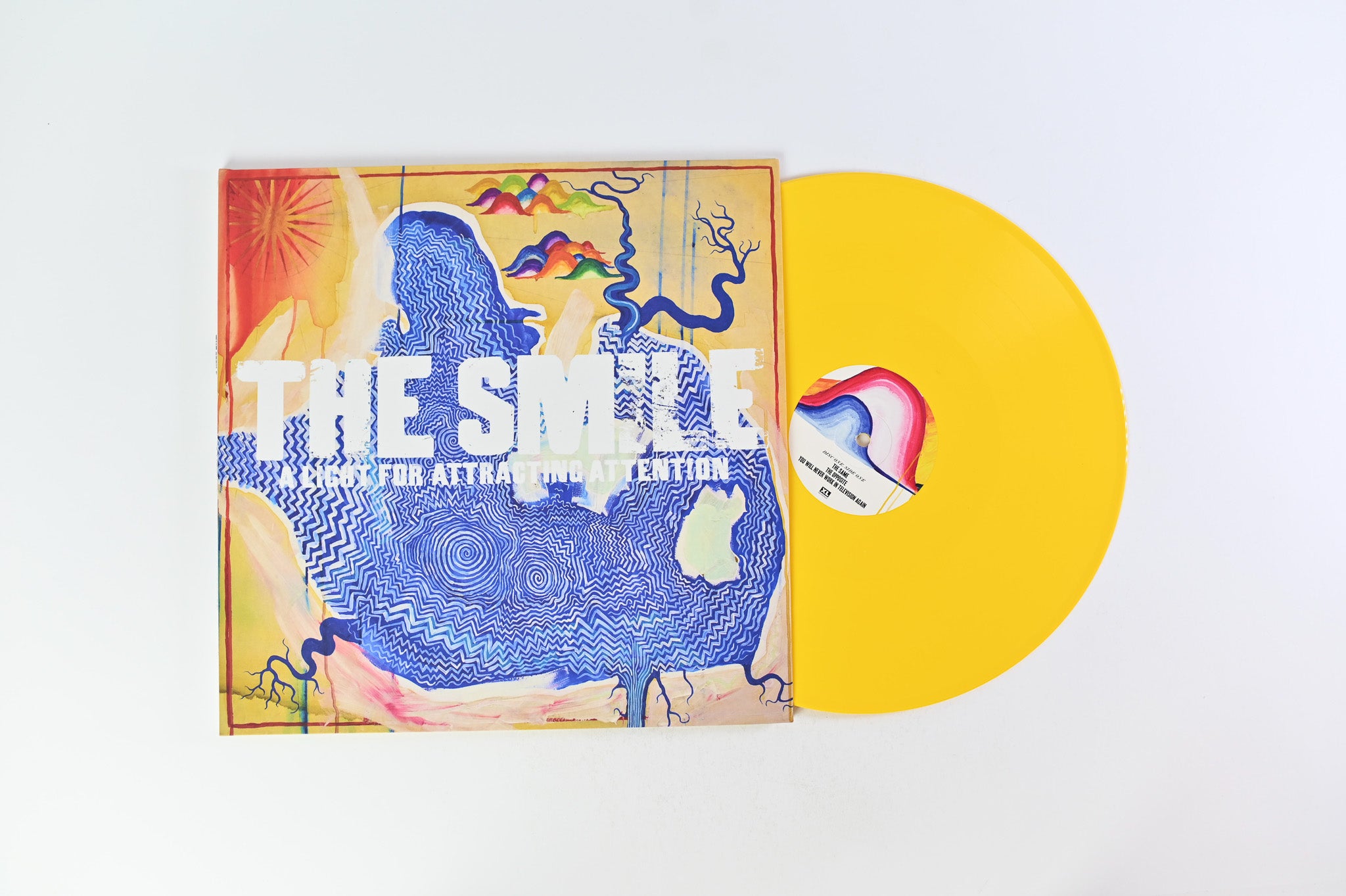 The Smile - A Light For Attracting Attention on XL Recordings - Yellow Vinyl