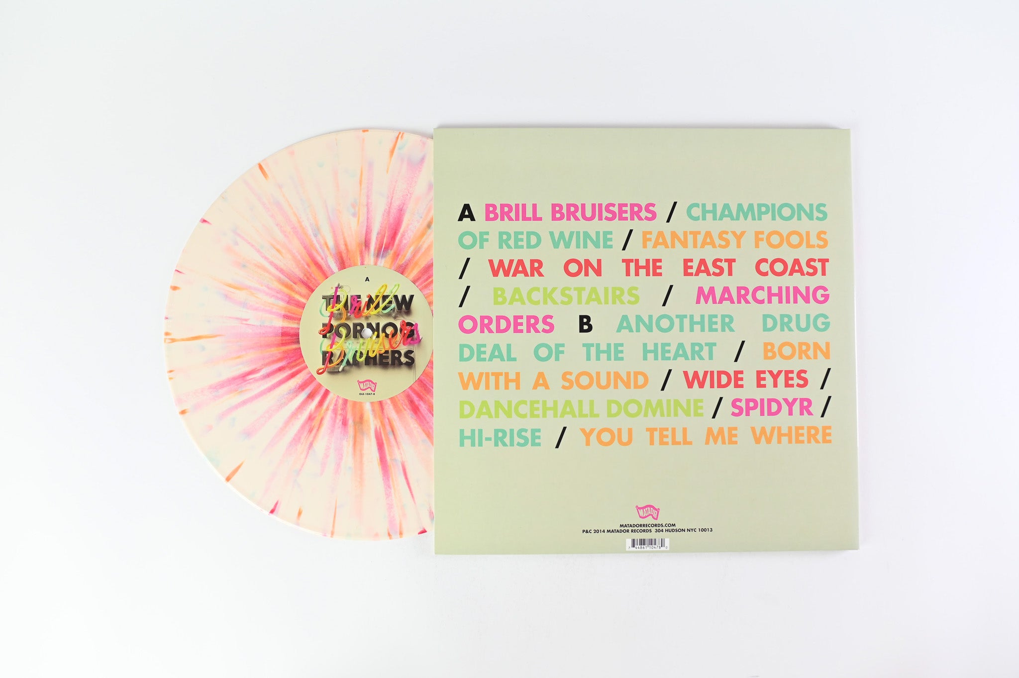 The New Pornographers - Brill Bruisers Multicolored Vinyl on Matador