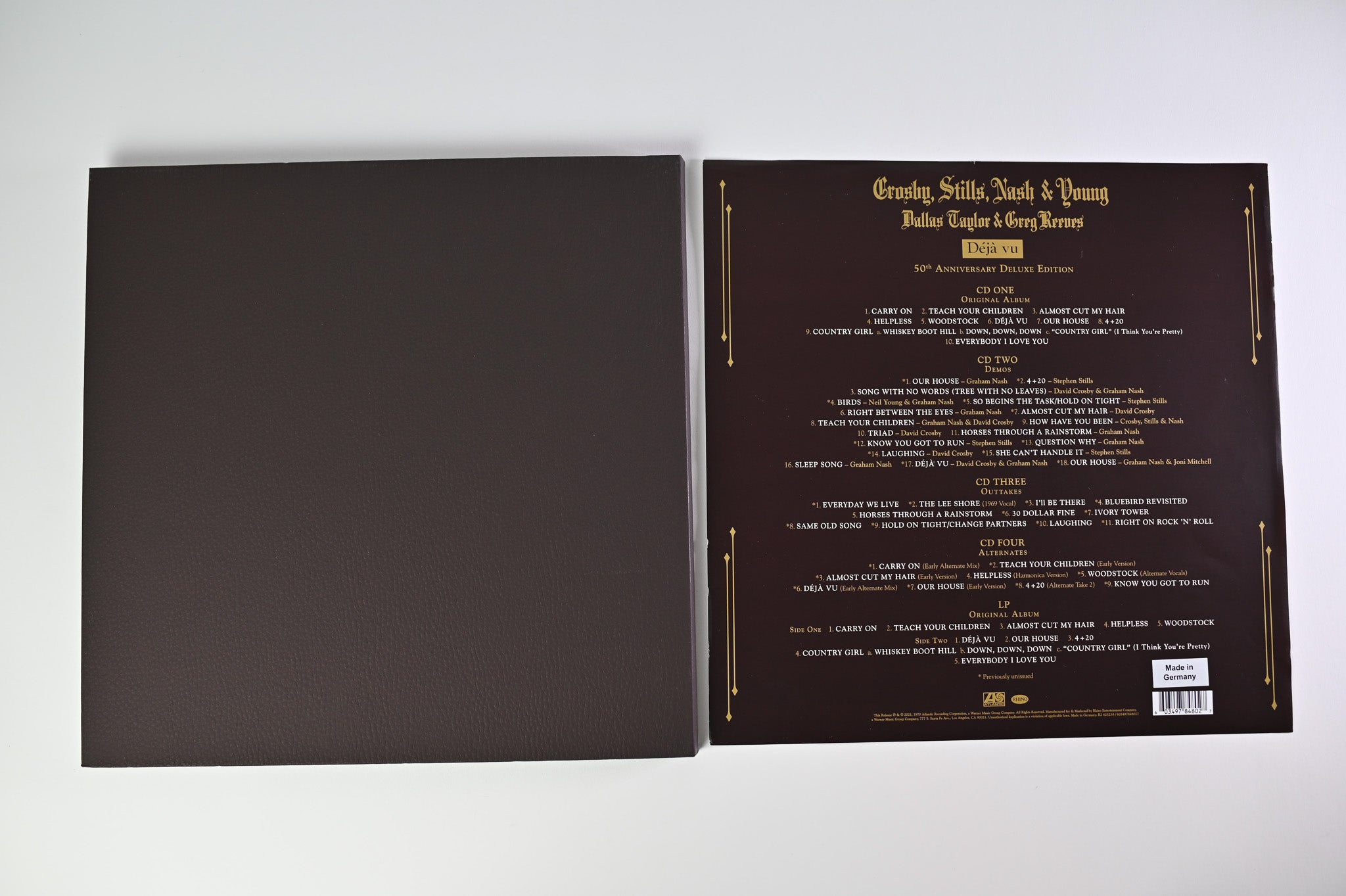 Crosby, Stills, Nash & Young - Déjà Vu on Atlantic 50th Anniversary Box Set Reissue