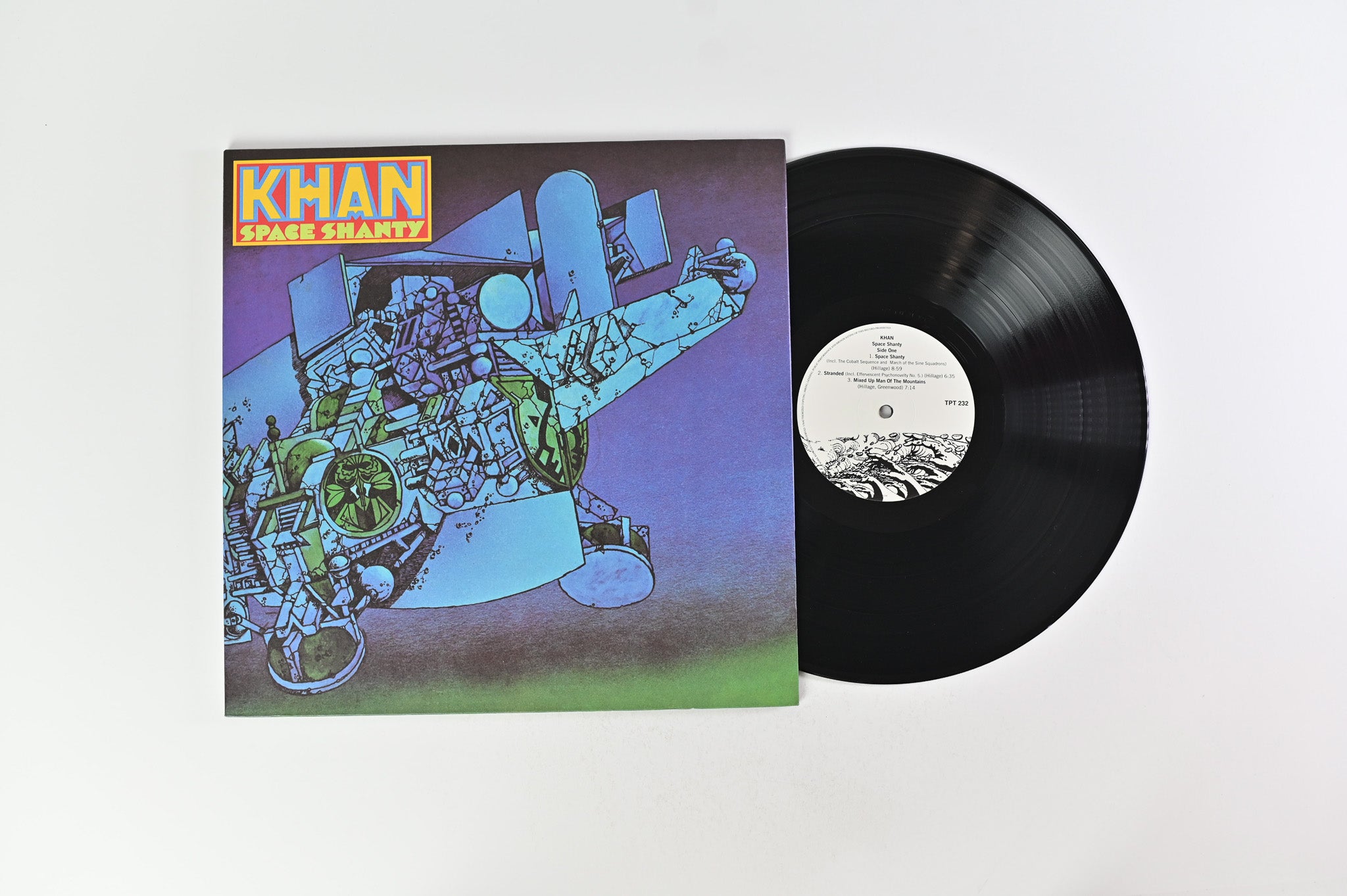 Khan - Space Shanty on Tapestry Records - Unofficial pressing