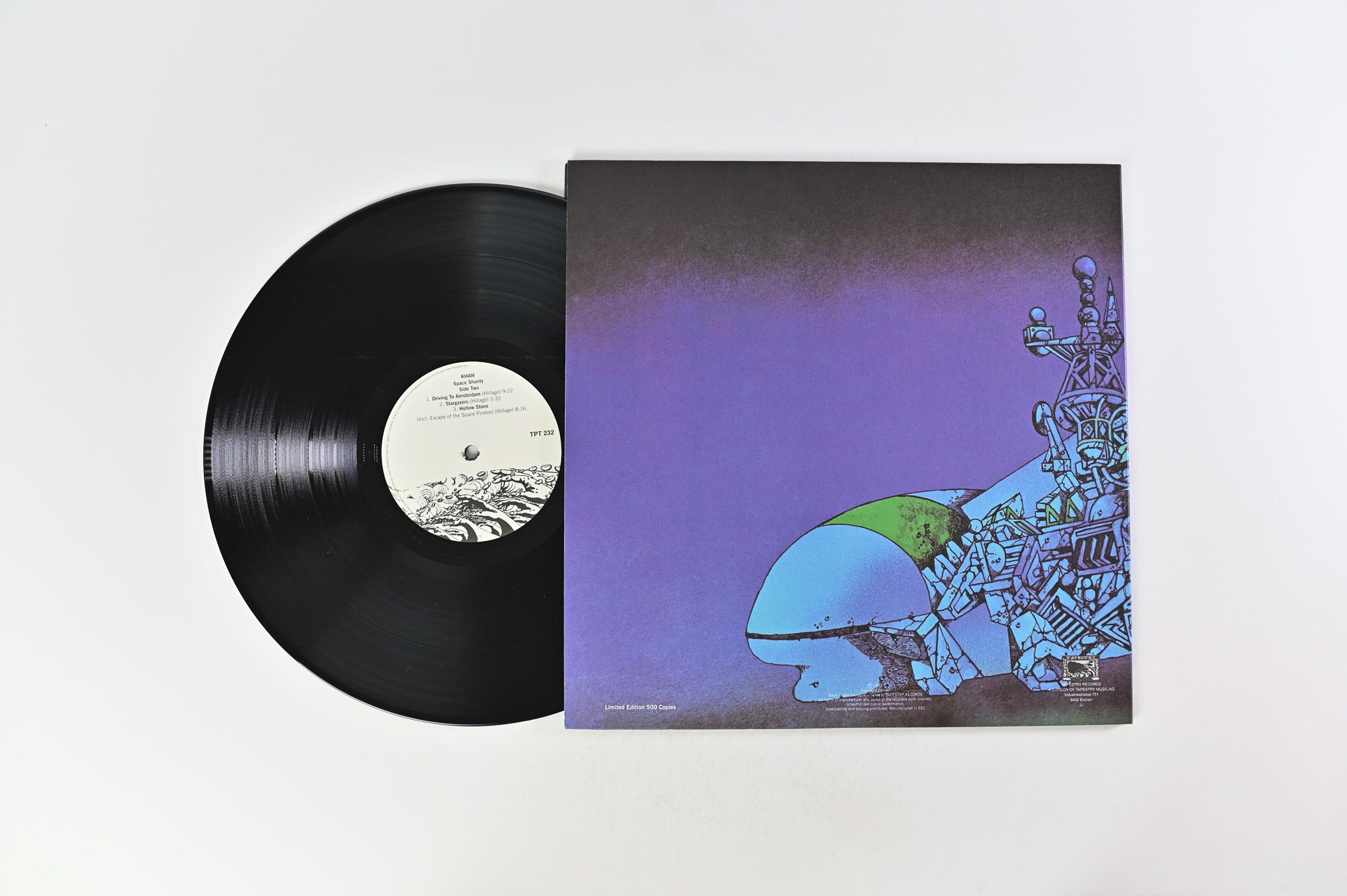 Khan - Space Shanty on Tapestry Records - Unofficial pressing