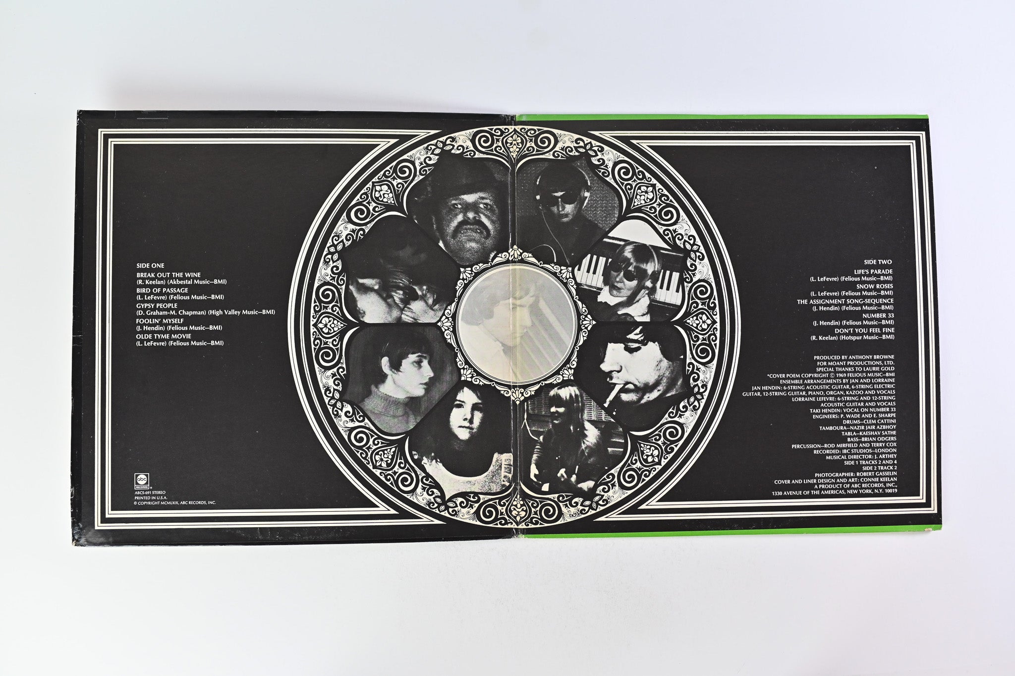 Jan And Lorraine - Gypsy People on ABC Records - Promo