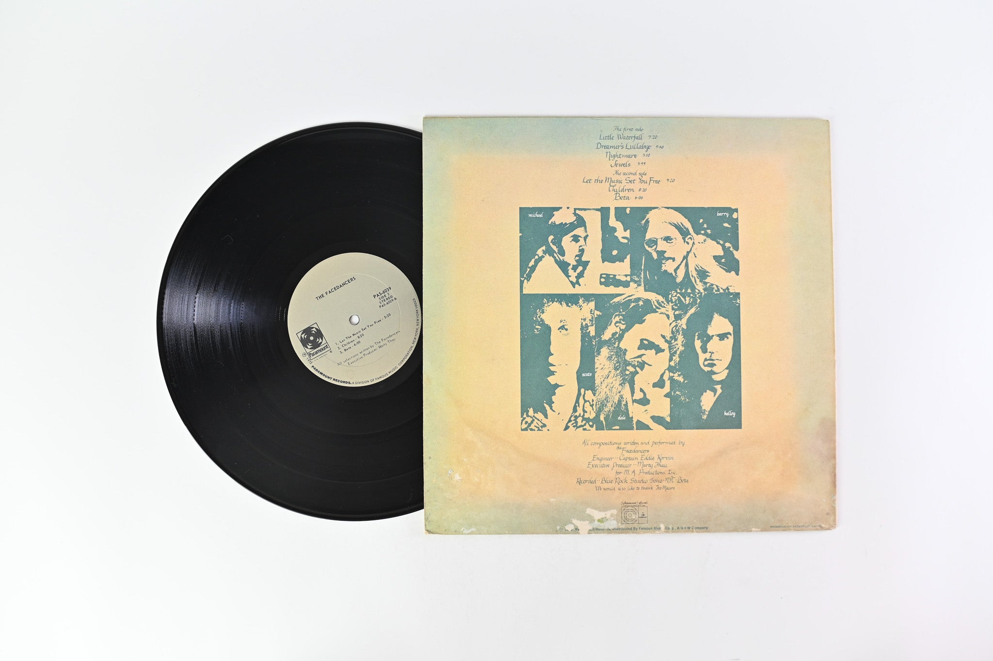 The Facedancers - The Facedancers on Paramount Records