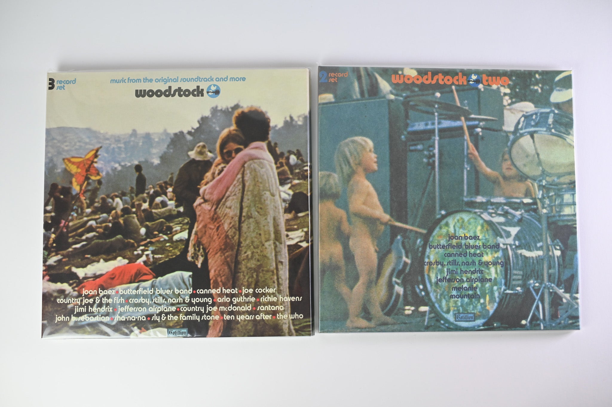 Various - Woodstock - 40th Anniversary Edition on Rhino Cotillion Box Set Reissue