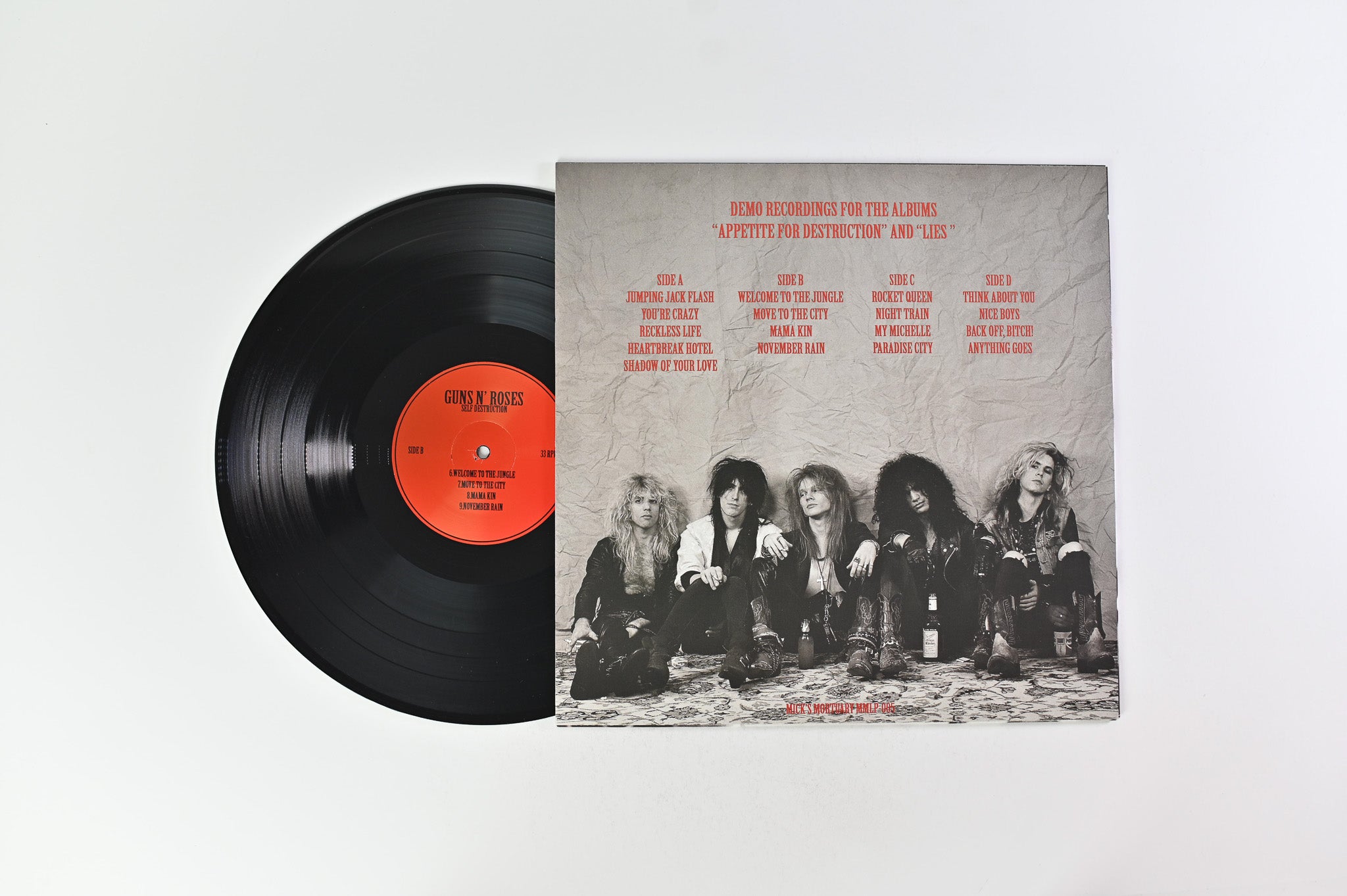 Guns N' Roses - Self Destruction on Mick's Mortuary - Unofficial pressing