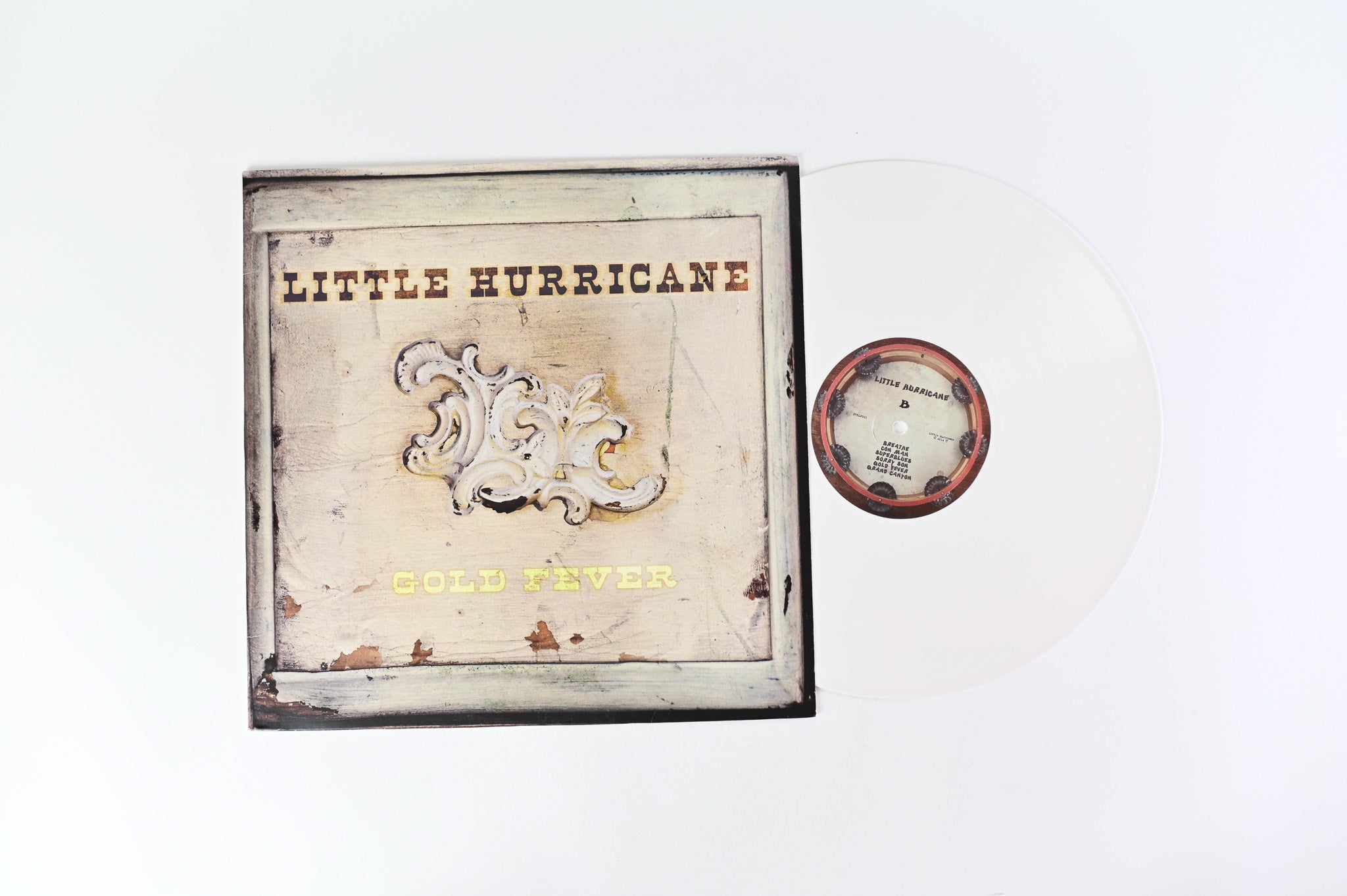 Little Hurricane - Gold Fever on Death Valley Records - White Vinyl