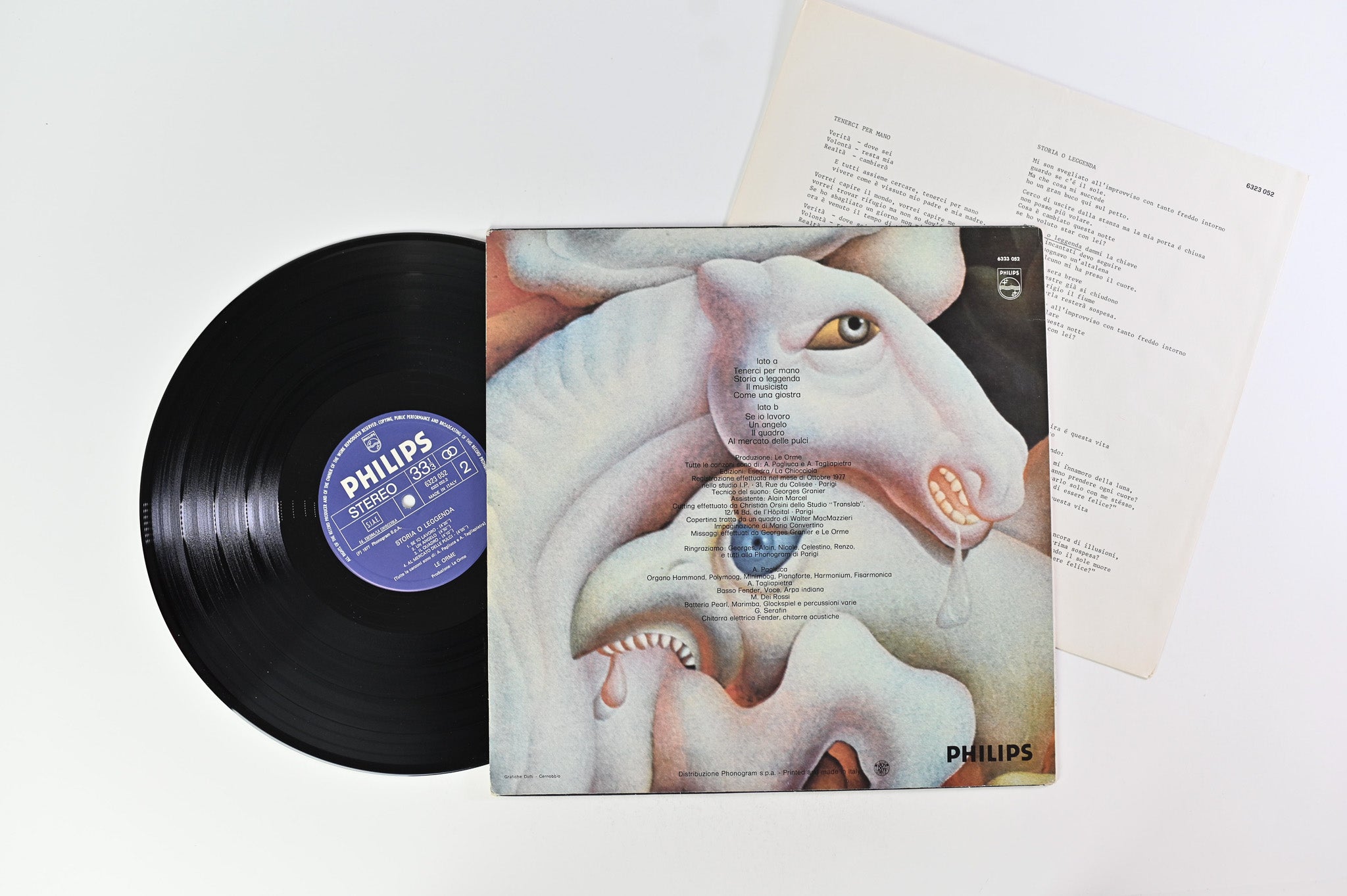 Le Orme - Storia O Leggenda on Philips - Italian pressing