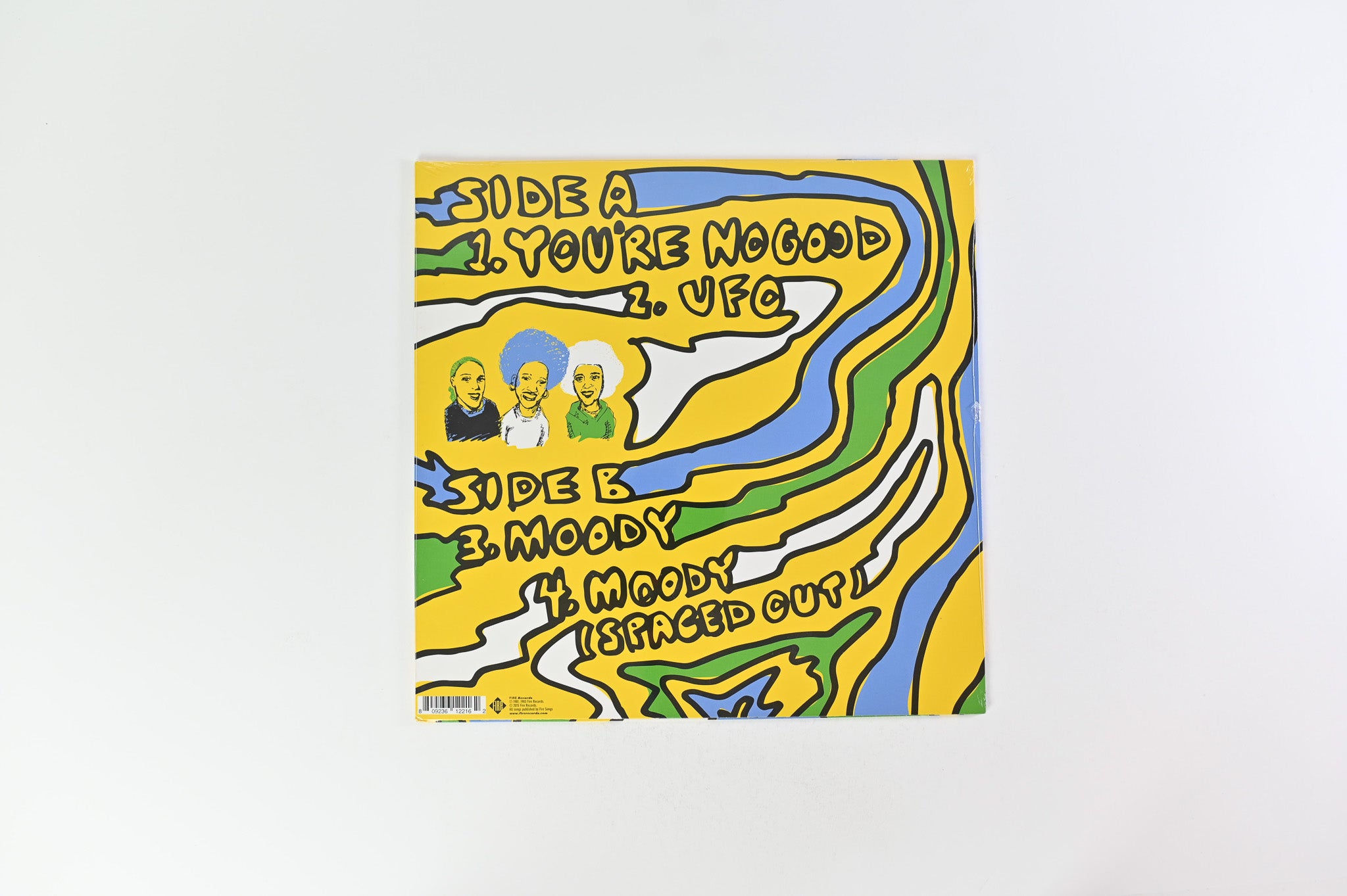 ESG - The Moody EP on Fire Records - Sealed Splatter Vinyl