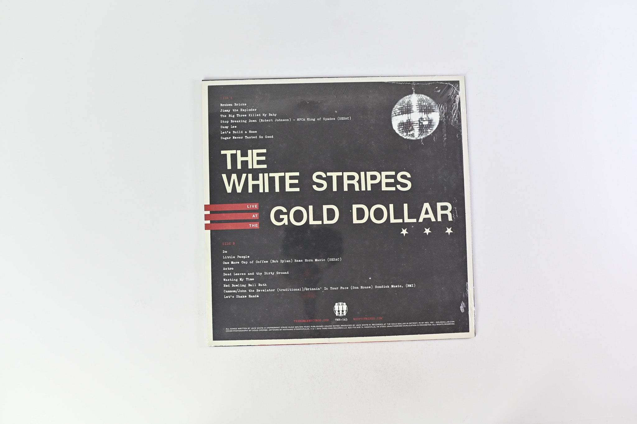 The White Stripes - Live At The Gold Dollar III on Third Man Records - Sealed